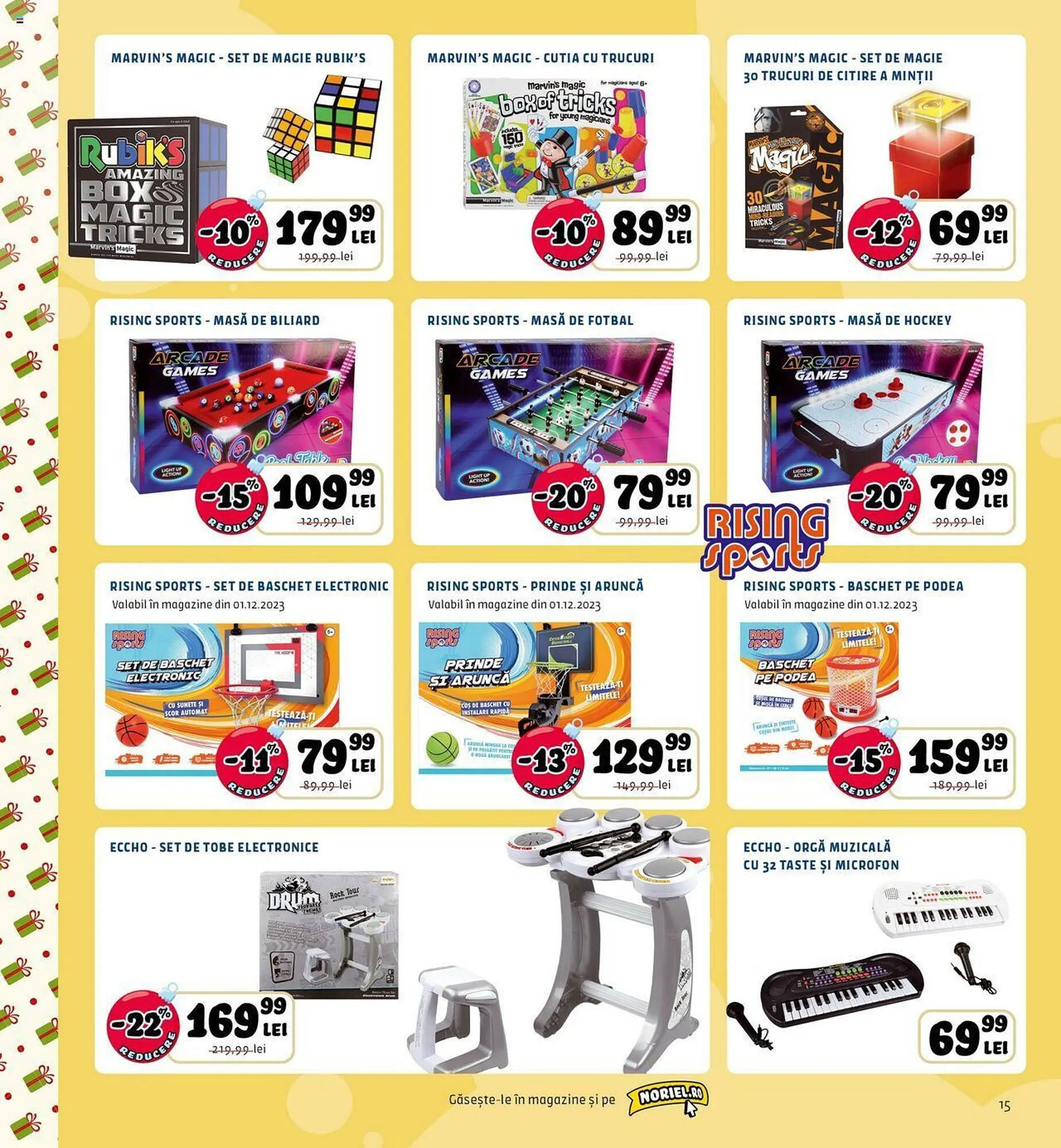 Catalog Noriel catalog de la 13 noiembrie până la 7 ianuarie 2024 - Revista Pagina 15