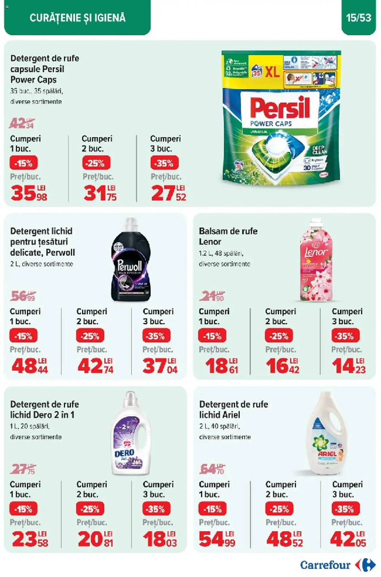 Catalog Catalog Carrefour de la 10 martie până la 18 martie 2025 - Revista Pagina 15