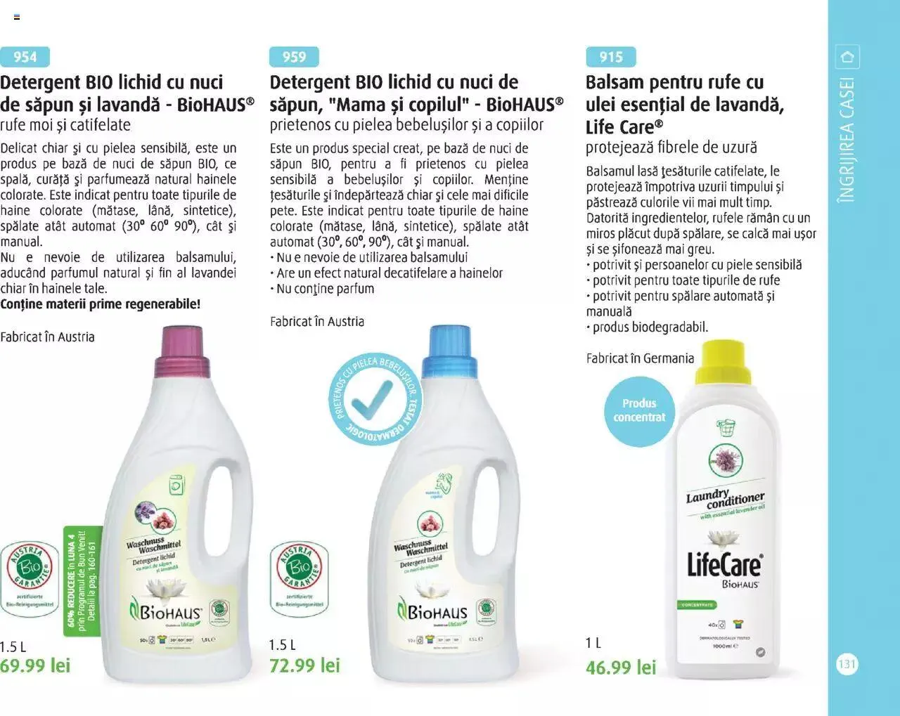 Catalog Catalog Life Care primavara-vara 2023 de la 1 martie până la 31 decembrie 2023 - Revista Pagina 133