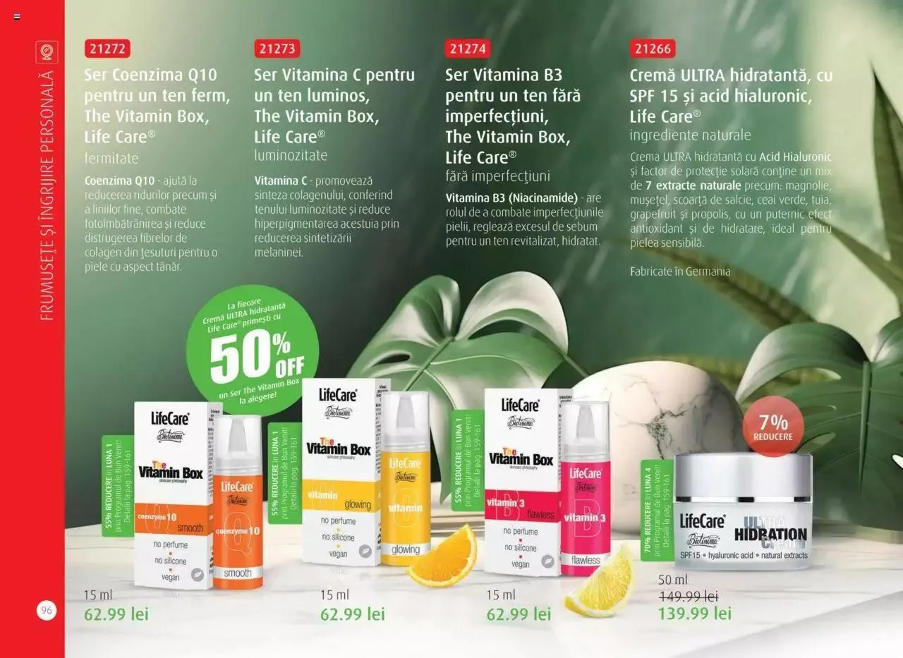 Catalog Life Care - Catalog Life Care toamna 2023 - iarna 2024 de la 1 septembrie până la 31 ianuarie 2024 - Revista Pagina 98