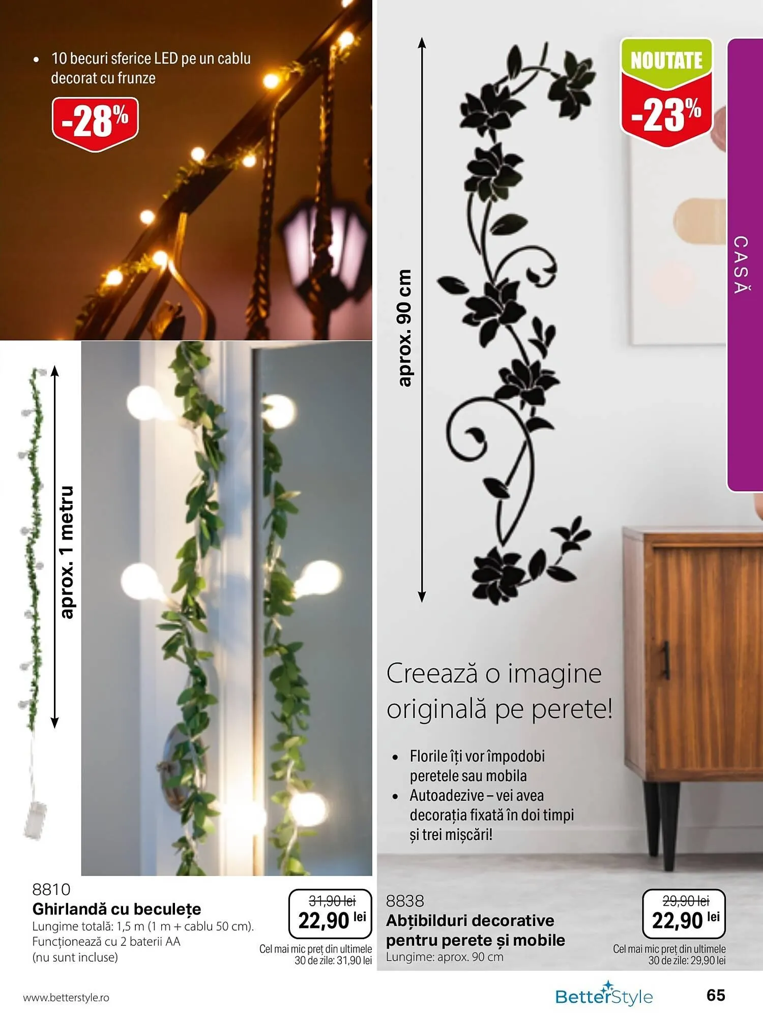 Catalog Catalog BetterStyle de la 1 august până la 31 august 2024 - Revista Pagina 65