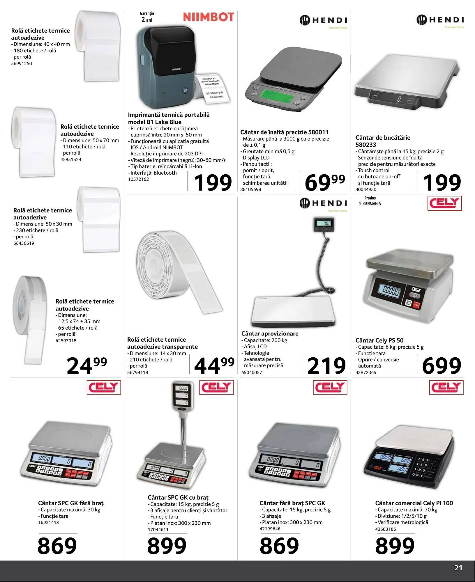 Catalog Catalog Selgros de la 1 noiembrie până la 31 decembrie 2024 - Revista Pagina 21