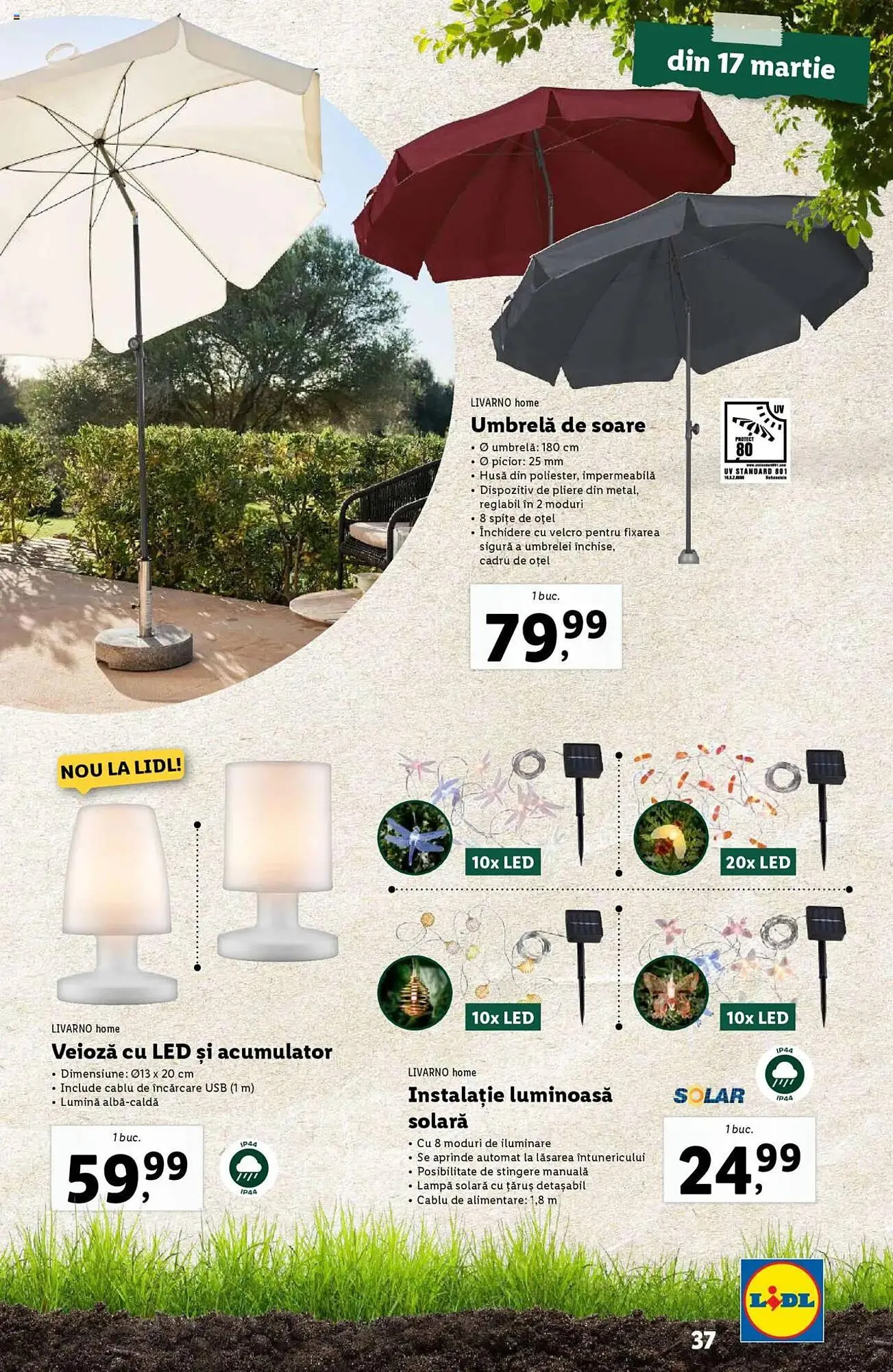 Catalog Catalog Lidl de la 24 februarie până la 13 aprilie 2025 - Revista Pagina 37