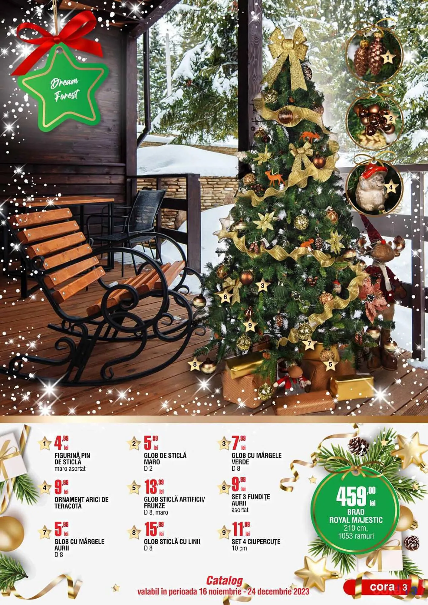 Catalog Cora catalog de la 16 noiembrie până la 24 decembrie 2023 - Revista Pagina 3