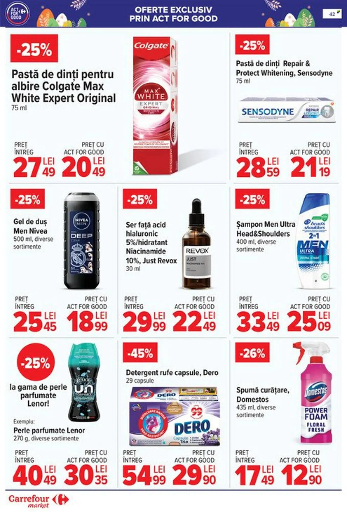 Catalog Catalog Carrefour Market de la 25 martie până la 5 aprilie 2026 - Revista Pagina 46