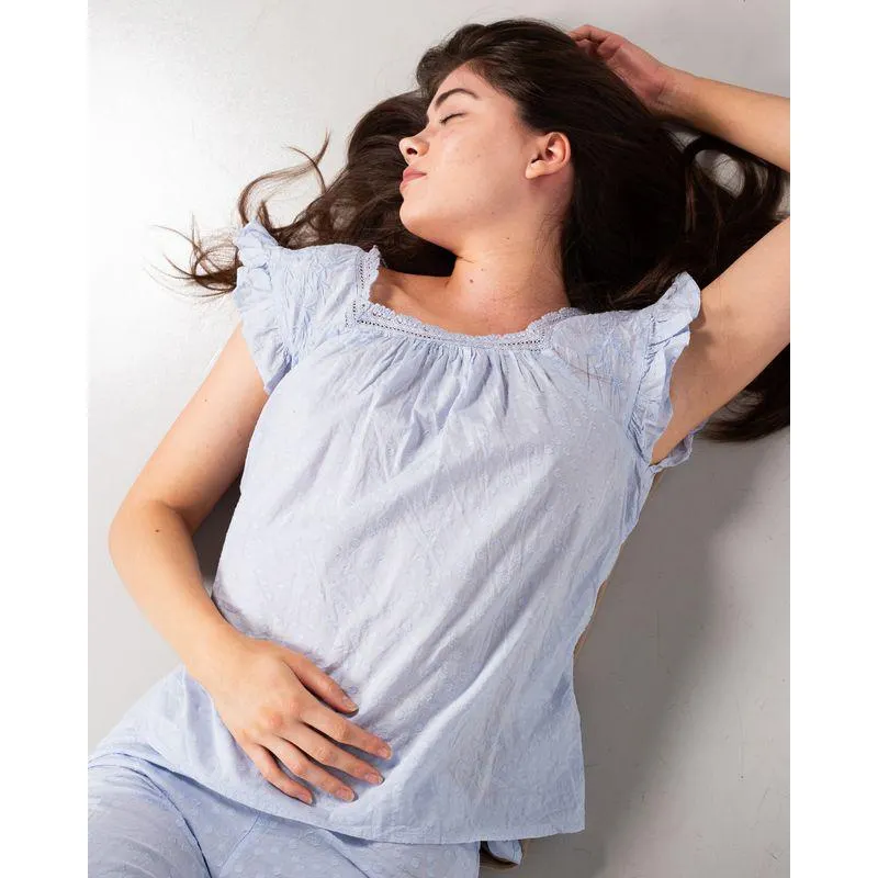 Bluza de pijama din bumbac N240302005