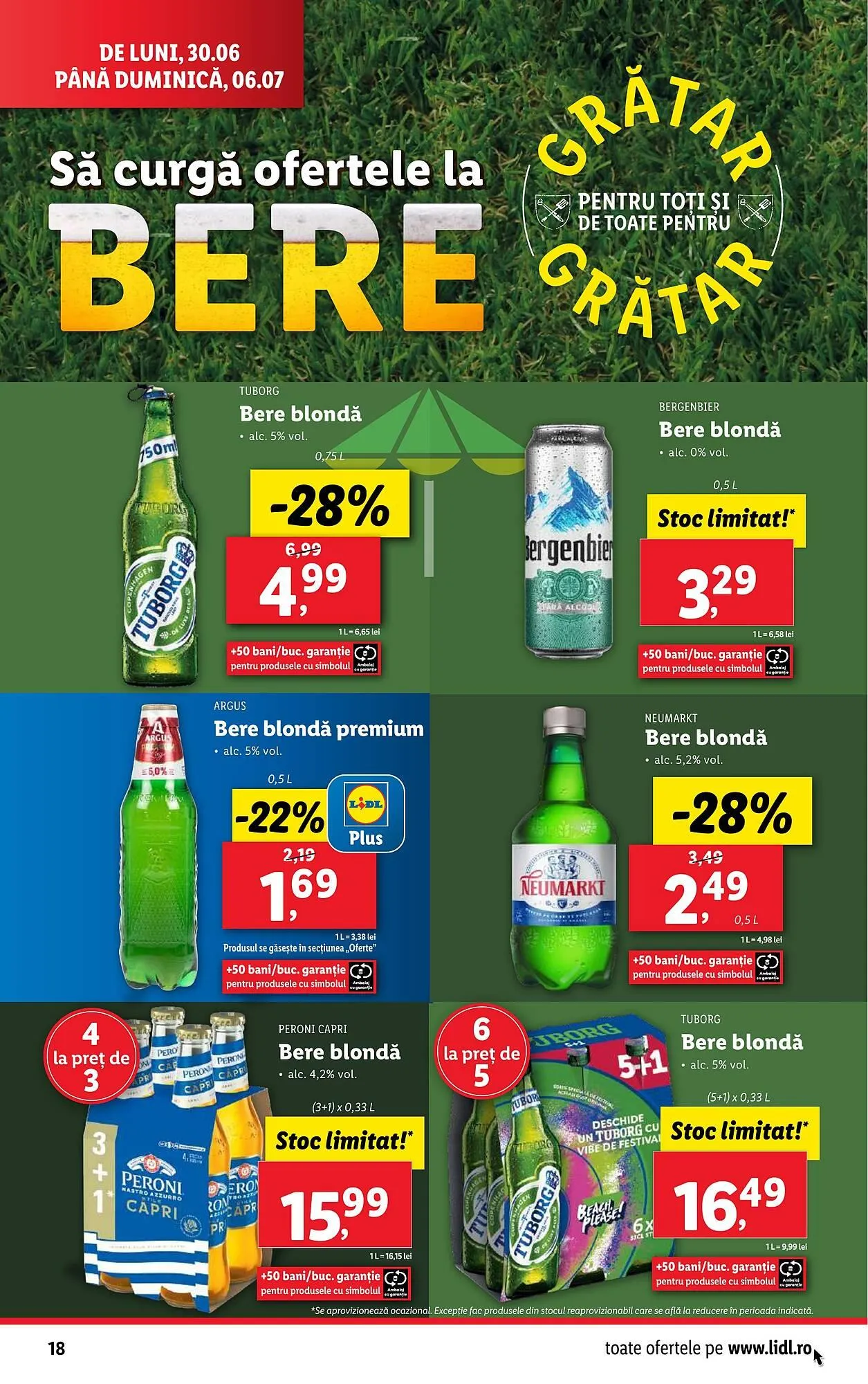 Catalog Catalog Lidl de la 30 iunie până la 6 iulie 2025 - Revista Pagina 18