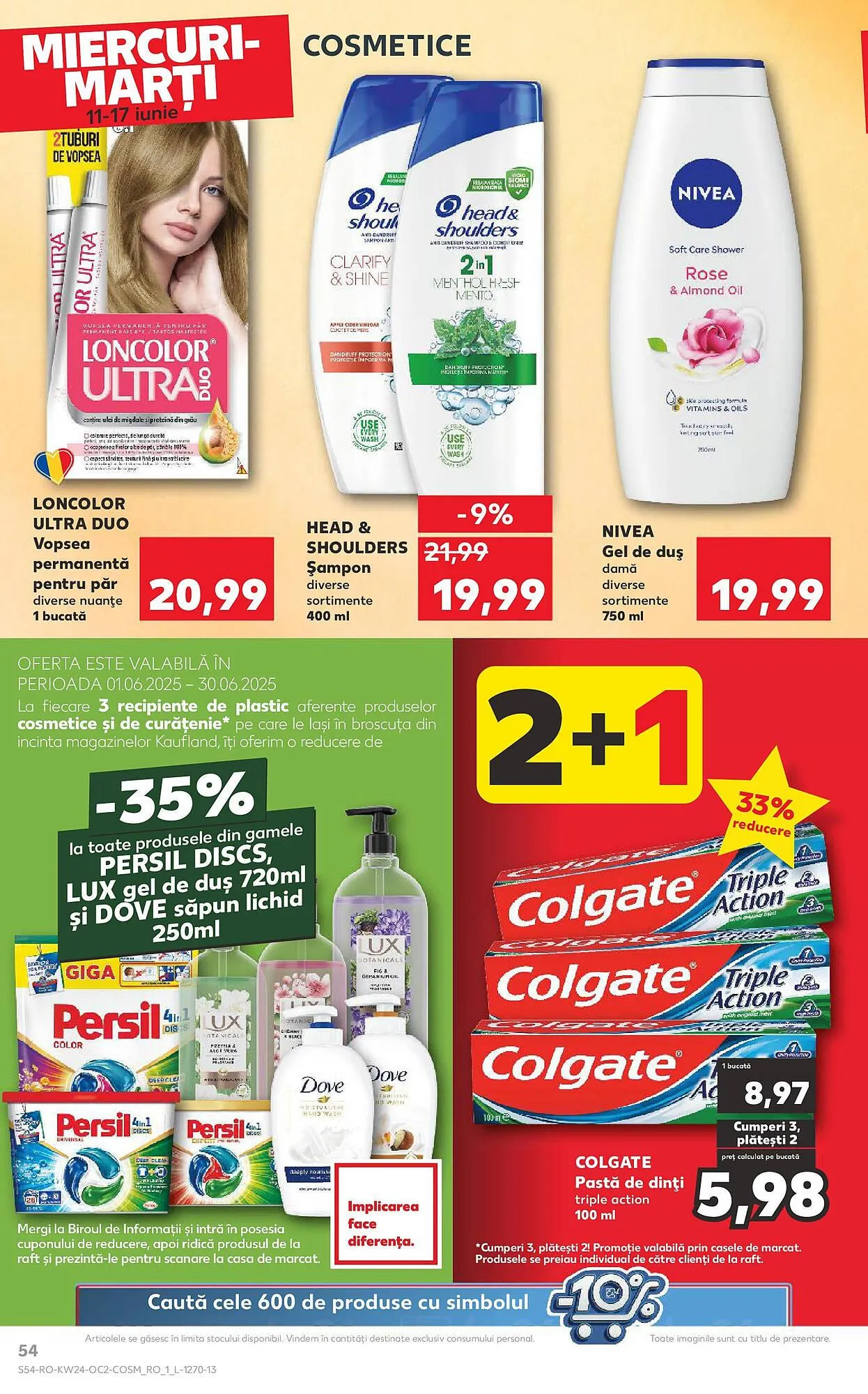 Catalog Catalog Kaufland de la 11 iunie până la 17 iunie 2025 - Revista Pagina 54