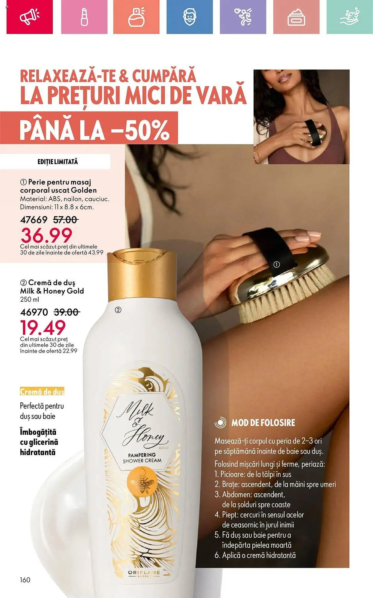 Catalog Catalog Oriflame de la 6 iulie până la 26 iulie 2025 - Revista Pagina 160