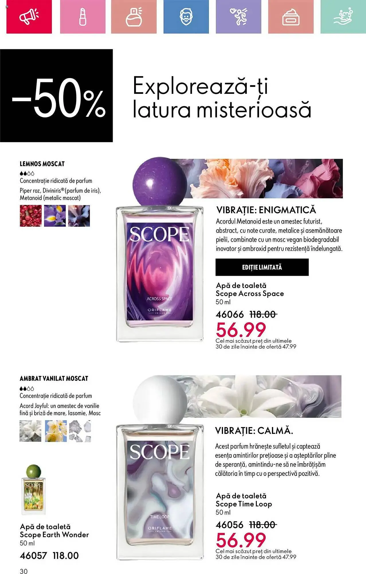 Catalog Catalog Oriflame de la 13 aprilie până la 3 mai 2025 - Revista Pagina 30
