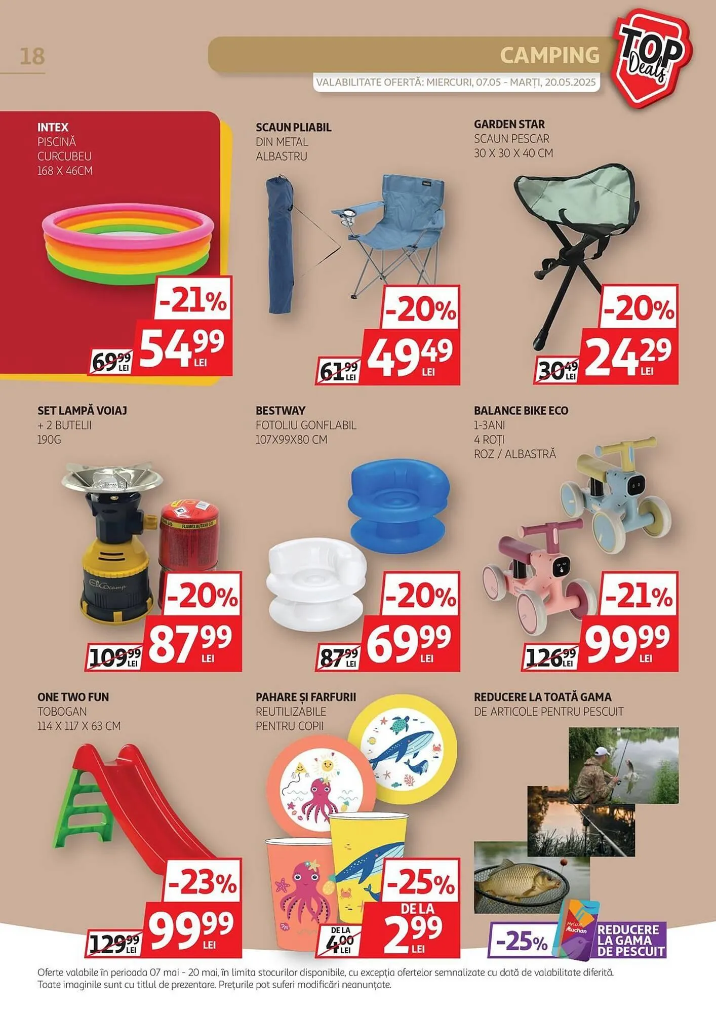 Catalog Catalog Auchan de la 7 mai până la 20 mai 2025 - Revista Pagina 18