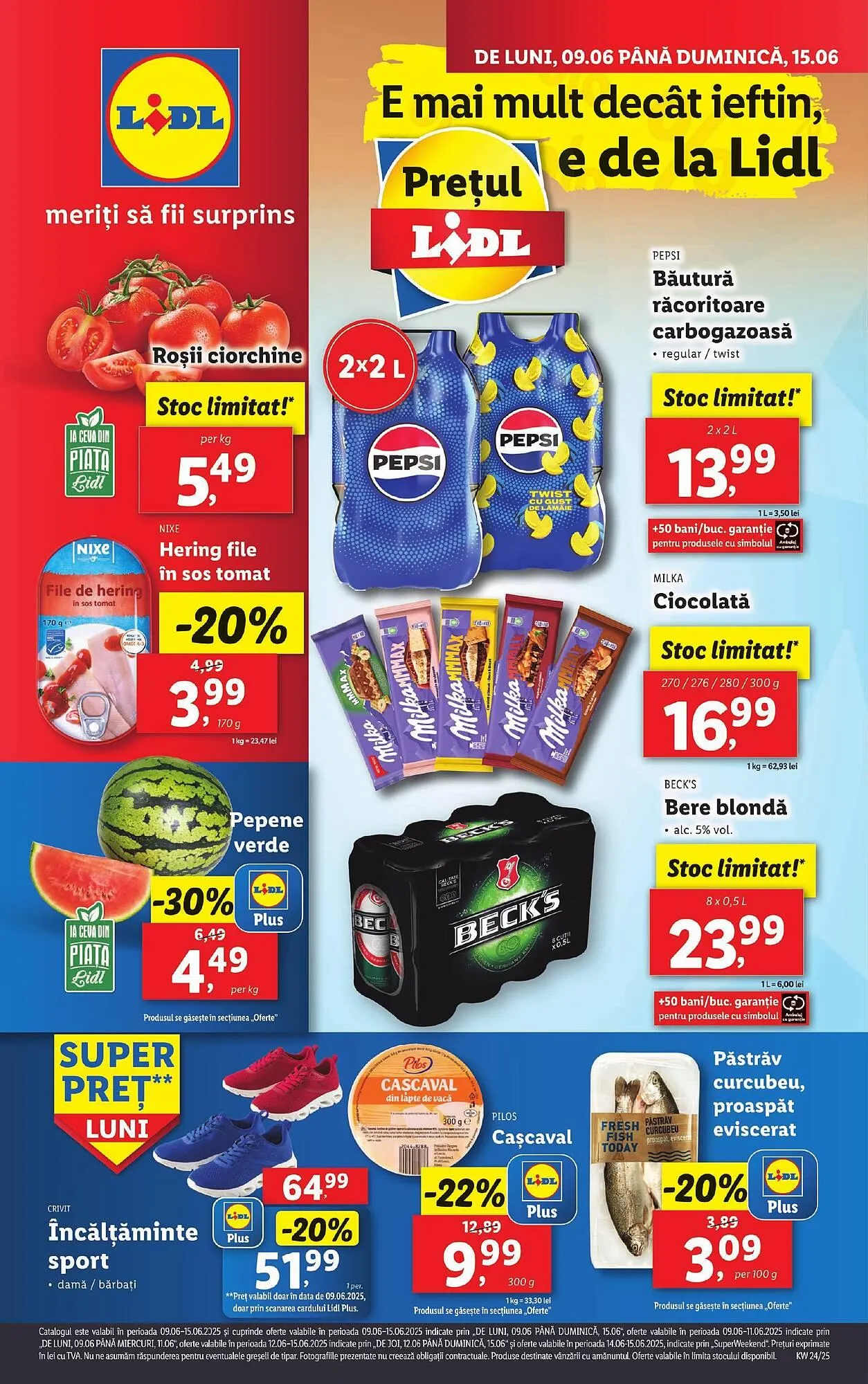 Catalog Catalog Lidl de la 9 iunie până la 15 iunie 2025 - Revista Pagina 1