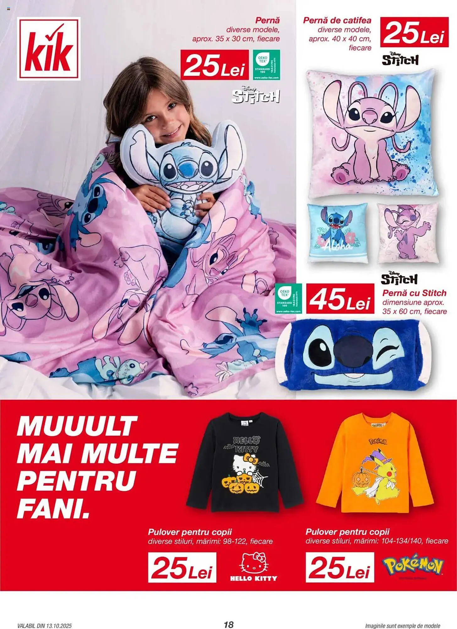 Catalog Catalog Kik de la 12 octombrie până la 7 noiembrie 2025 - Revista Pagina 18