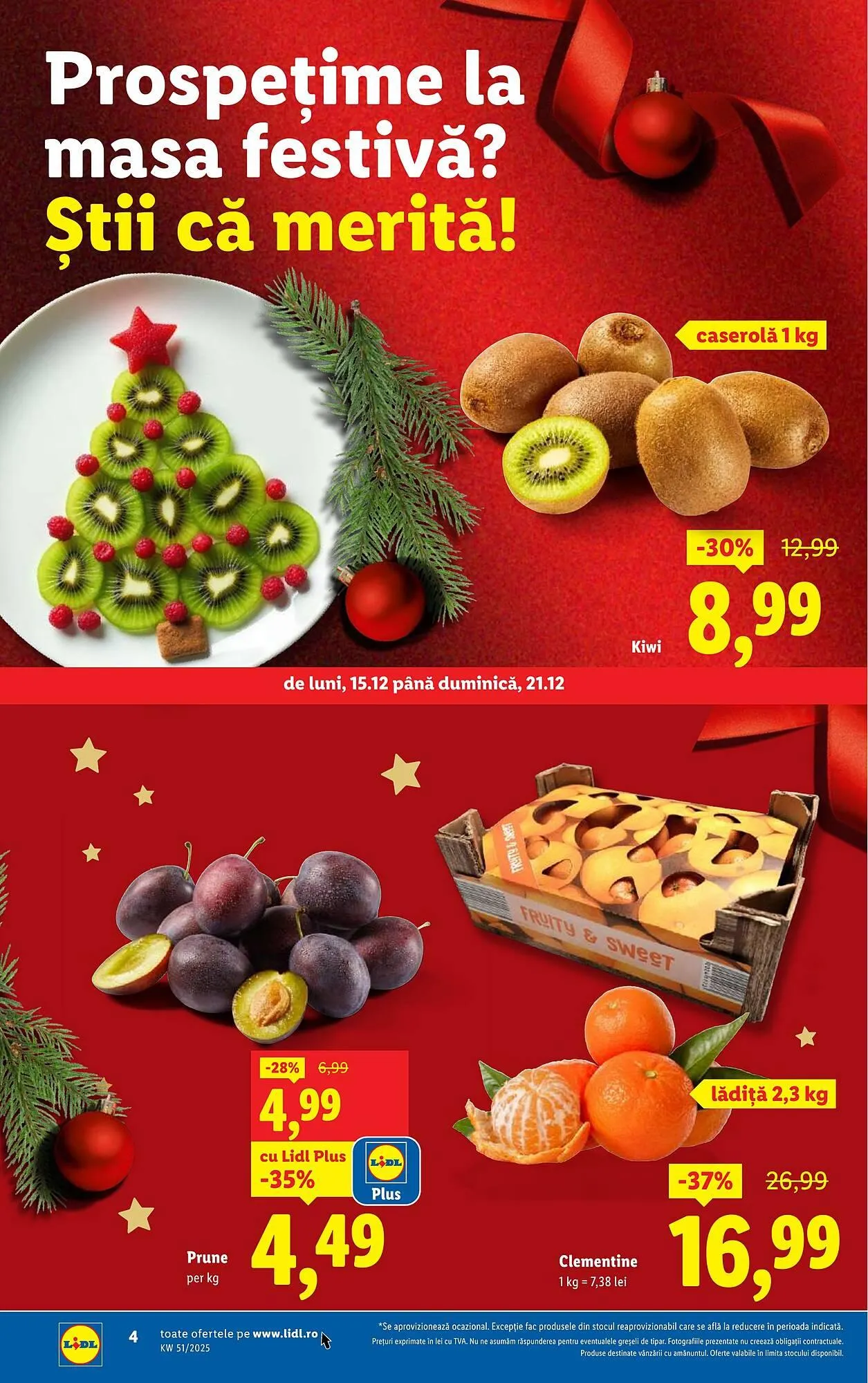 Catalog Catalog Lidl de la 15 decembrie până la 21 decembrie 2025 - Revista Pagina 4