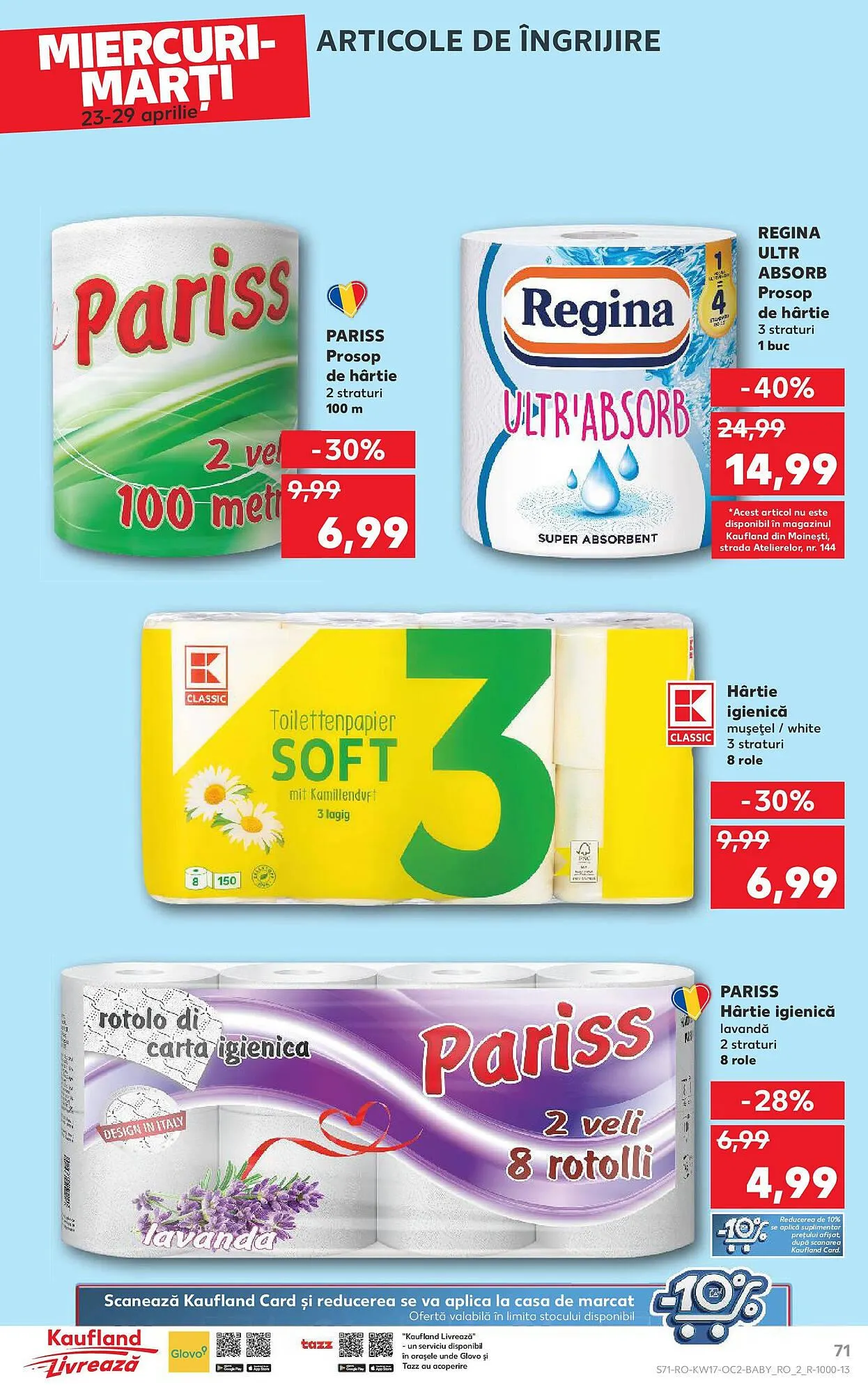 Catalog Catalog Kaufland de la 23 aprilie până la 29 aprilie 2025 - Revista Pagina 71