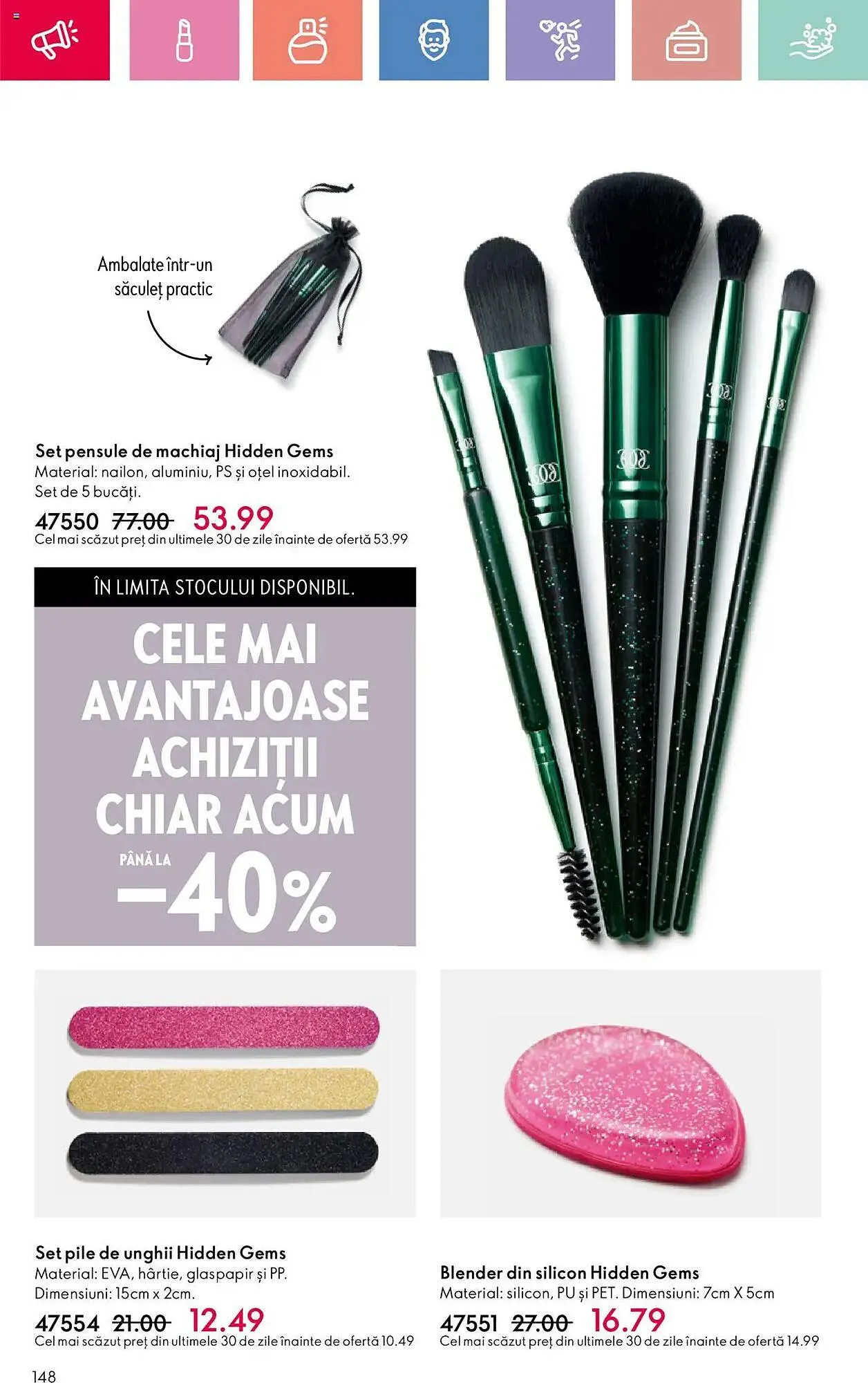 Catalog Catalog Oriflame de la 15 iunie până la 5 iulie 2025 - Revista Pagina 148