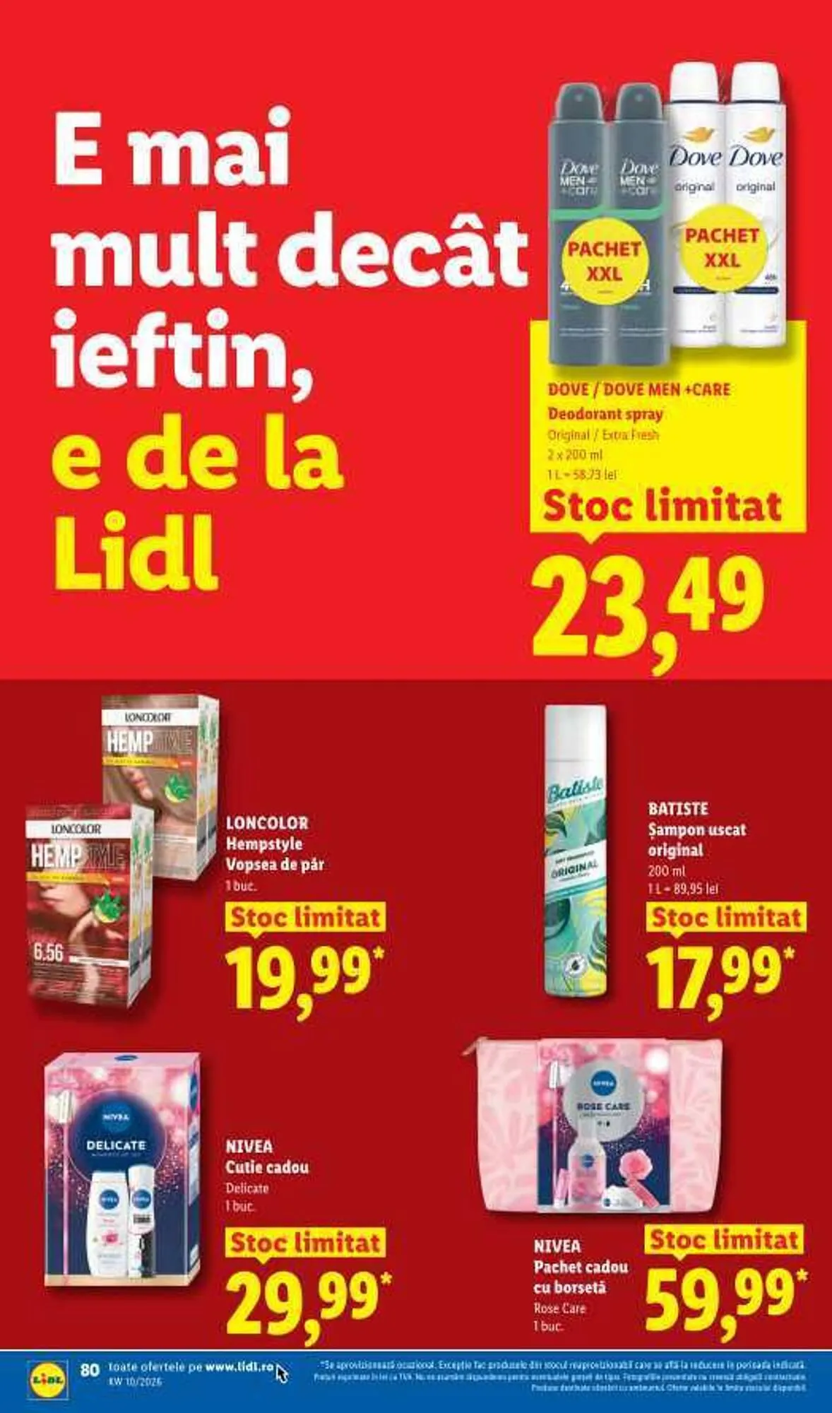 Catalog Catalog Lidl de la 2 martie până la 8 martie 2026 - Revista Pagina 80