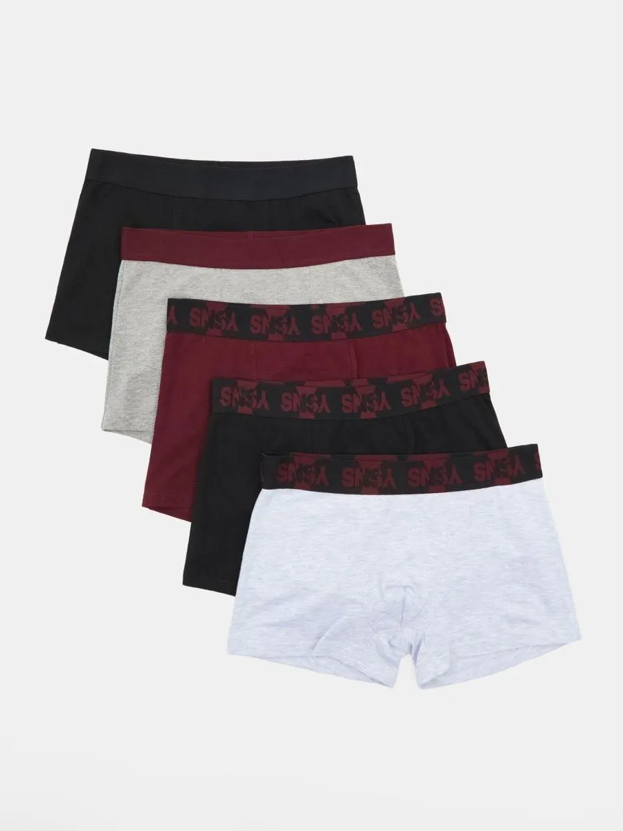 Set de 5 perechi de boxeri