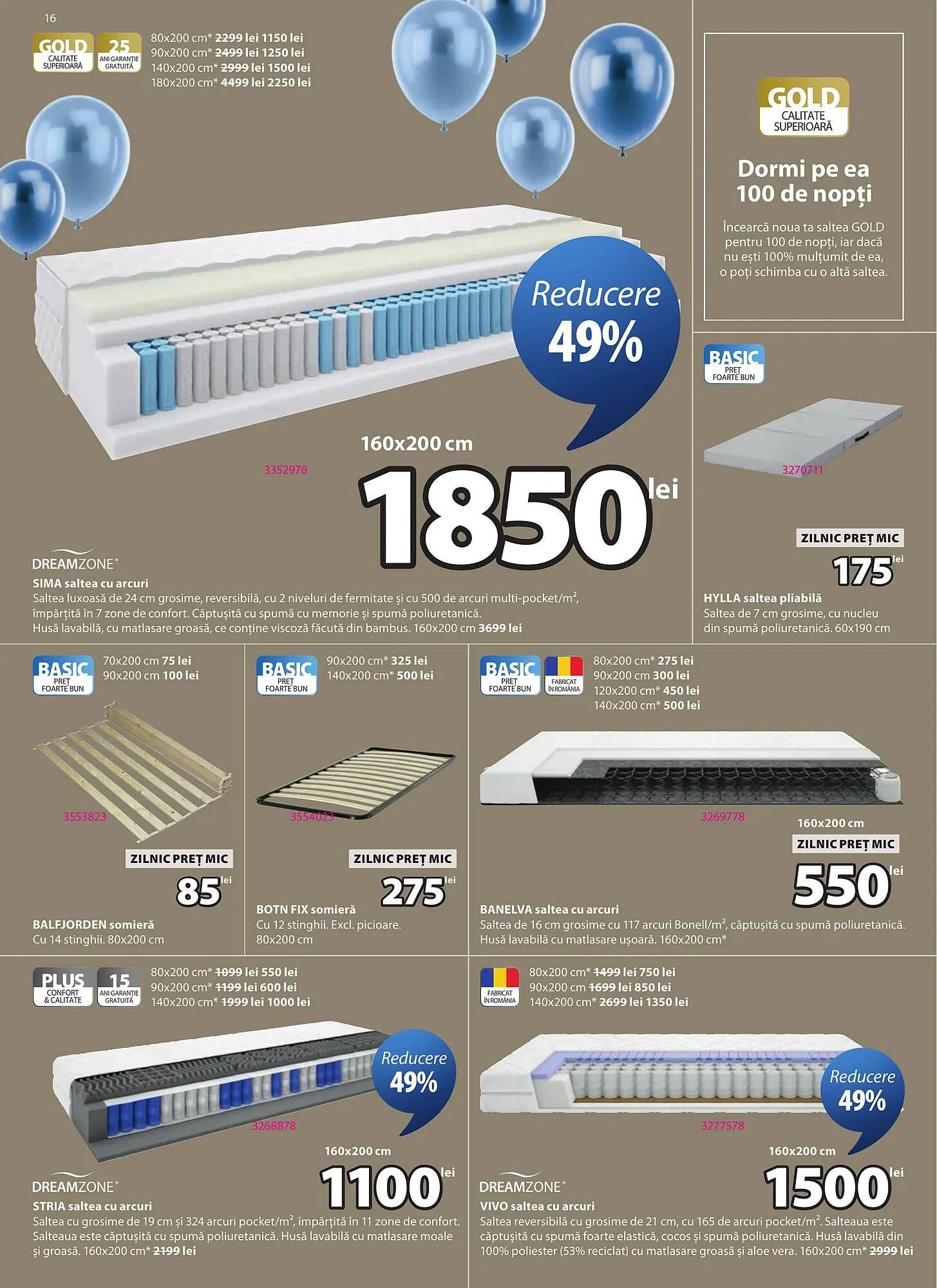 Catalog Catalog JYSK de la 25 martie până la 23 aprilie 2026 - Revista Pagina 16