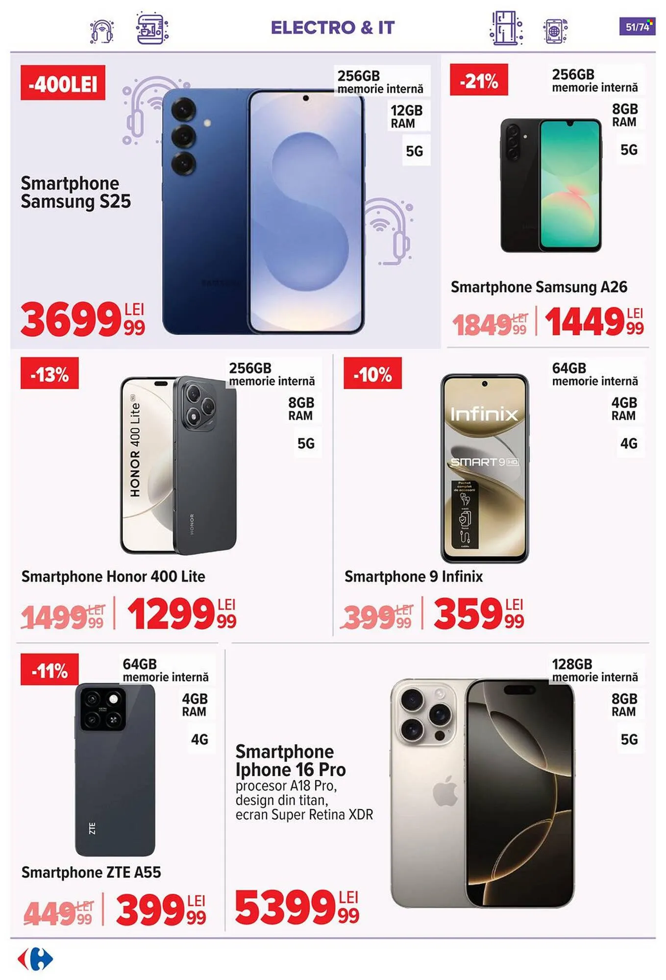 Catalog Catalog Carrefour de la 7 mai până la 20 mai 2025 - Revista Pagina 51