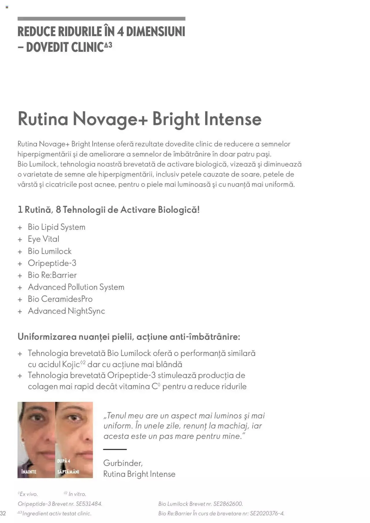 Catalog Oriflame catalog - Ghidul NOVAGE+ de la 1 martie până la 31 decembrie 2023 - Revista Pagina 32