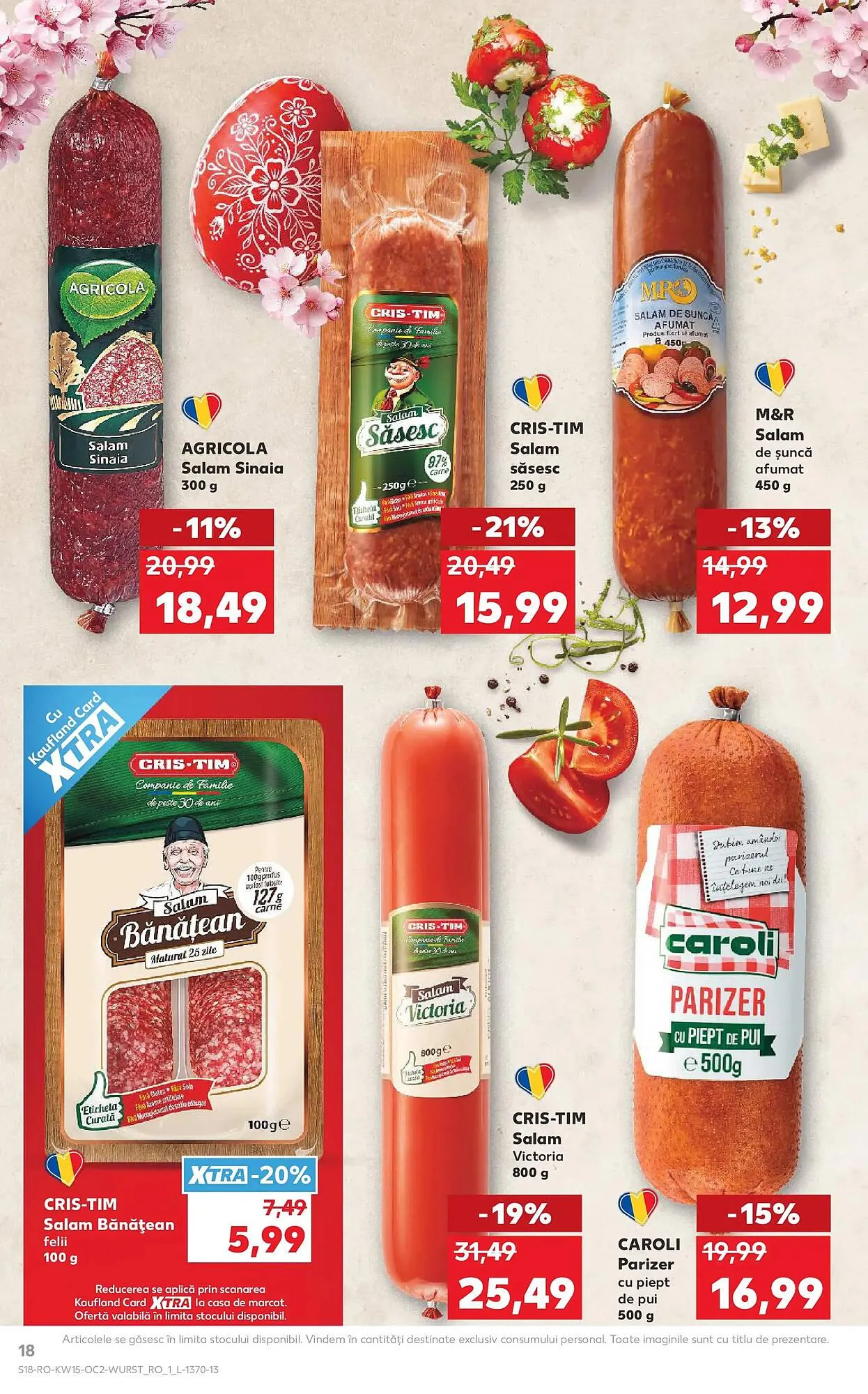 Catalog Catalog Kaufland de la 8 aprilie până la 14 aprilie 2026 - Revista Pagina 18