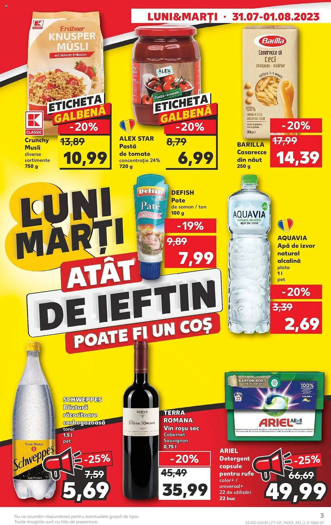 Catalog Kaufland catalog de la 2 august până la 8 august 2023 - Revista Pagina 3