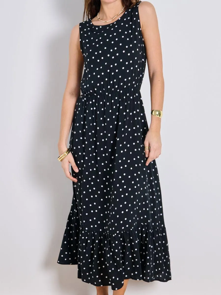 Rochie midi cu buline