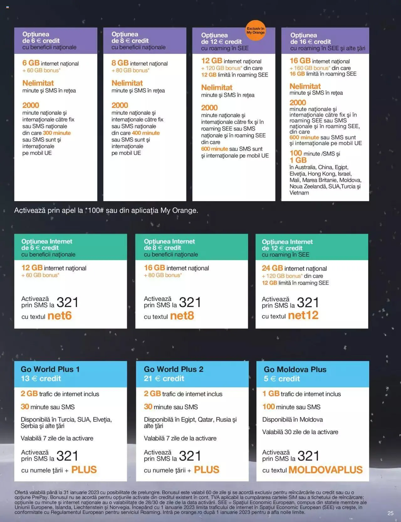 Catalog Orange - Catalog nou de la 21 decembrie până la 31 decembrie 2023 - Revista Pagina 25