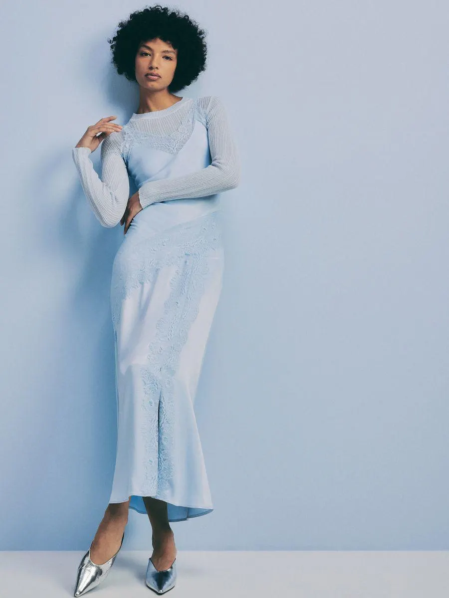 Rochie maxi tip furou