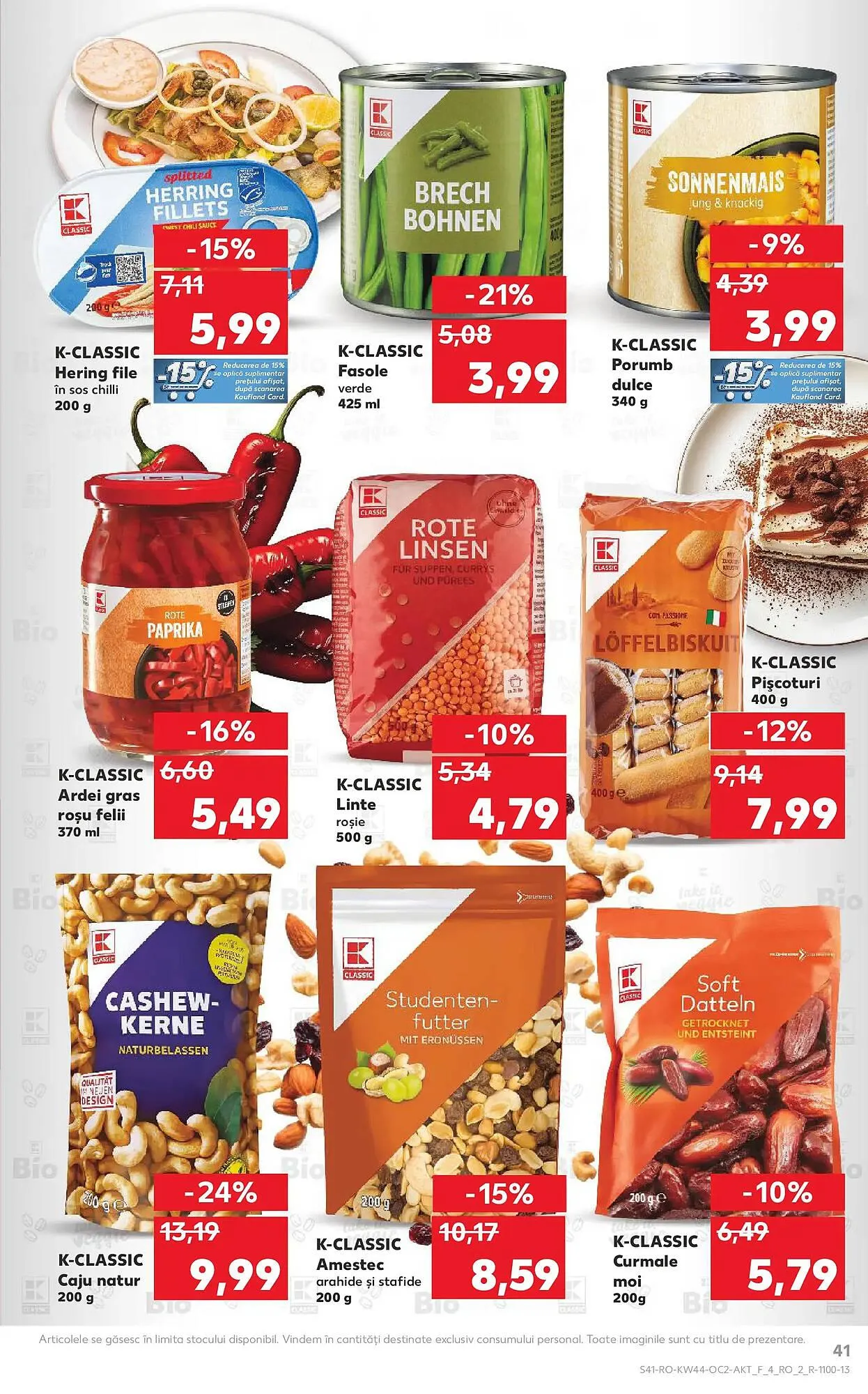 Catalog Catalog Kaufland de la 29 octombrie până la 4 noiembrie 2025 - Revista Pagina 41
