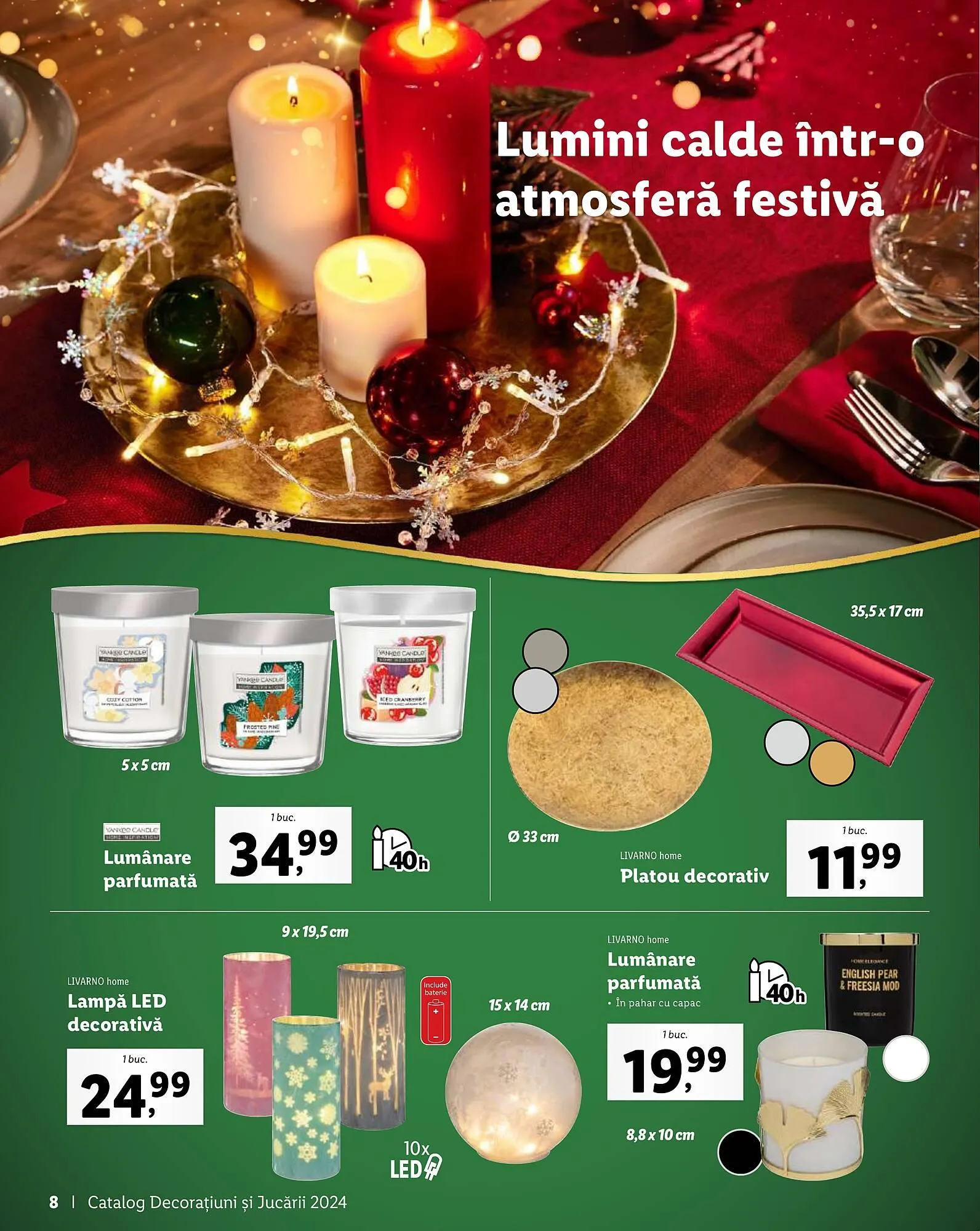 Catalog Catalog Lidl de la 4 noiembrie până la 24 decembrie 2024 - Revista Pagina 8