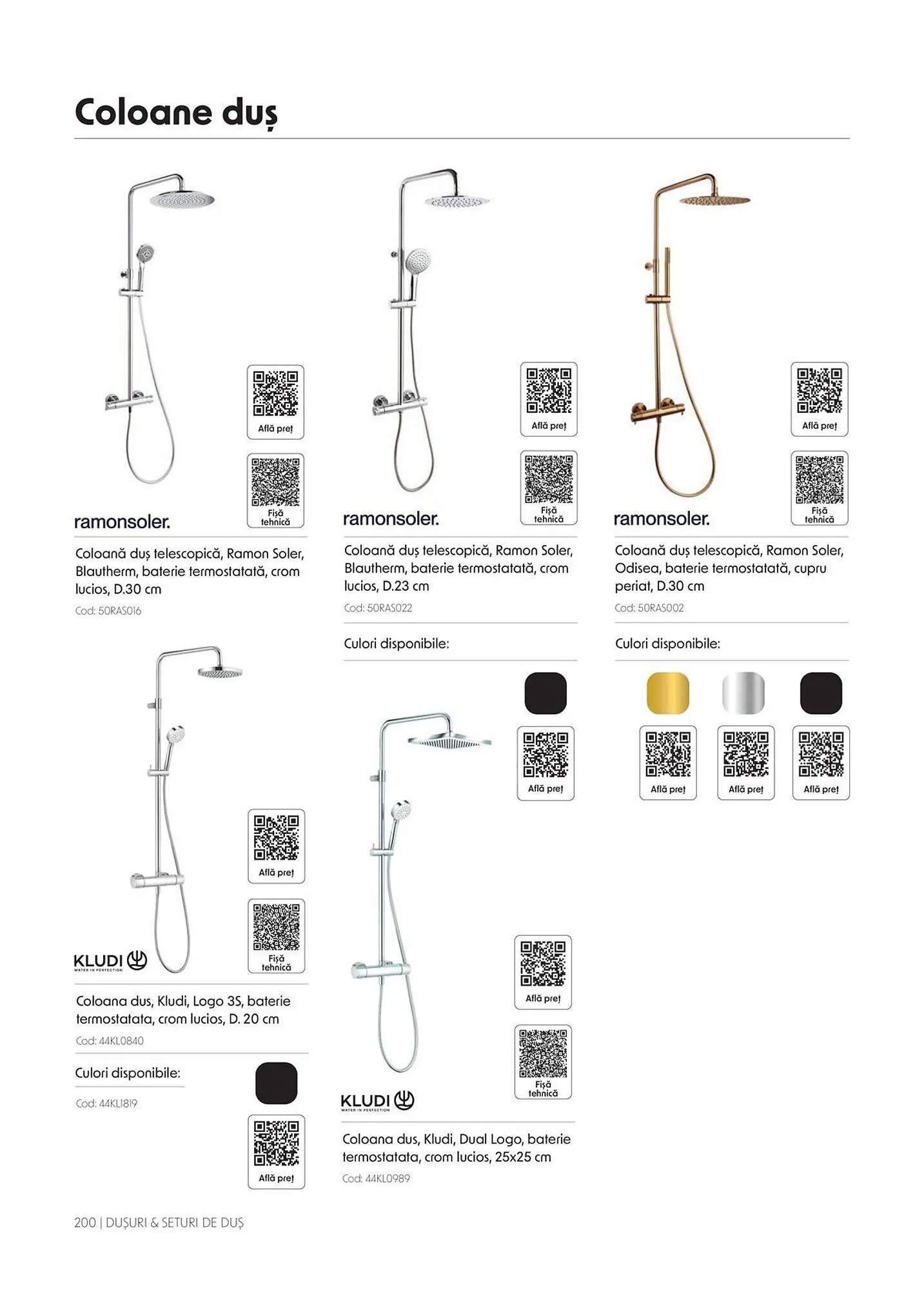 Catalog Catalog Romstal de la 1 aprilie până la 31 decembrie 2026 - Revista Pagina 200