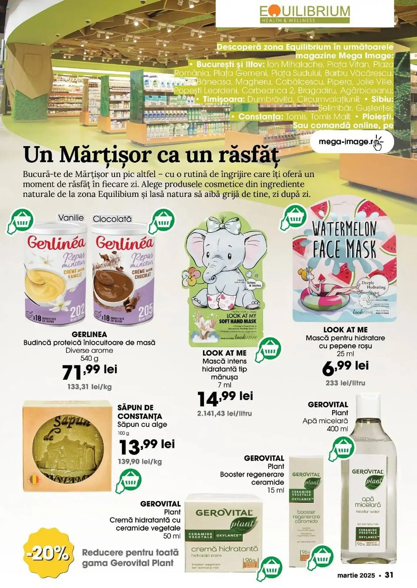 Catalog Catalog Mega Image de la 27 februarie până la 25 martie 2025 - Revista Pagina 31