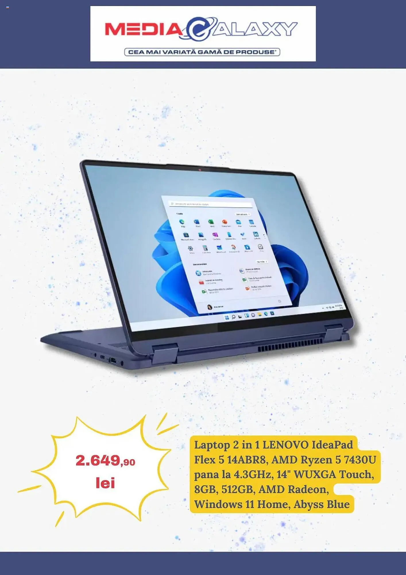 Catalog Catalog Media Galaxy de la 24 aprilie până la 30 aprilie 2025 - Revista Pagina 3