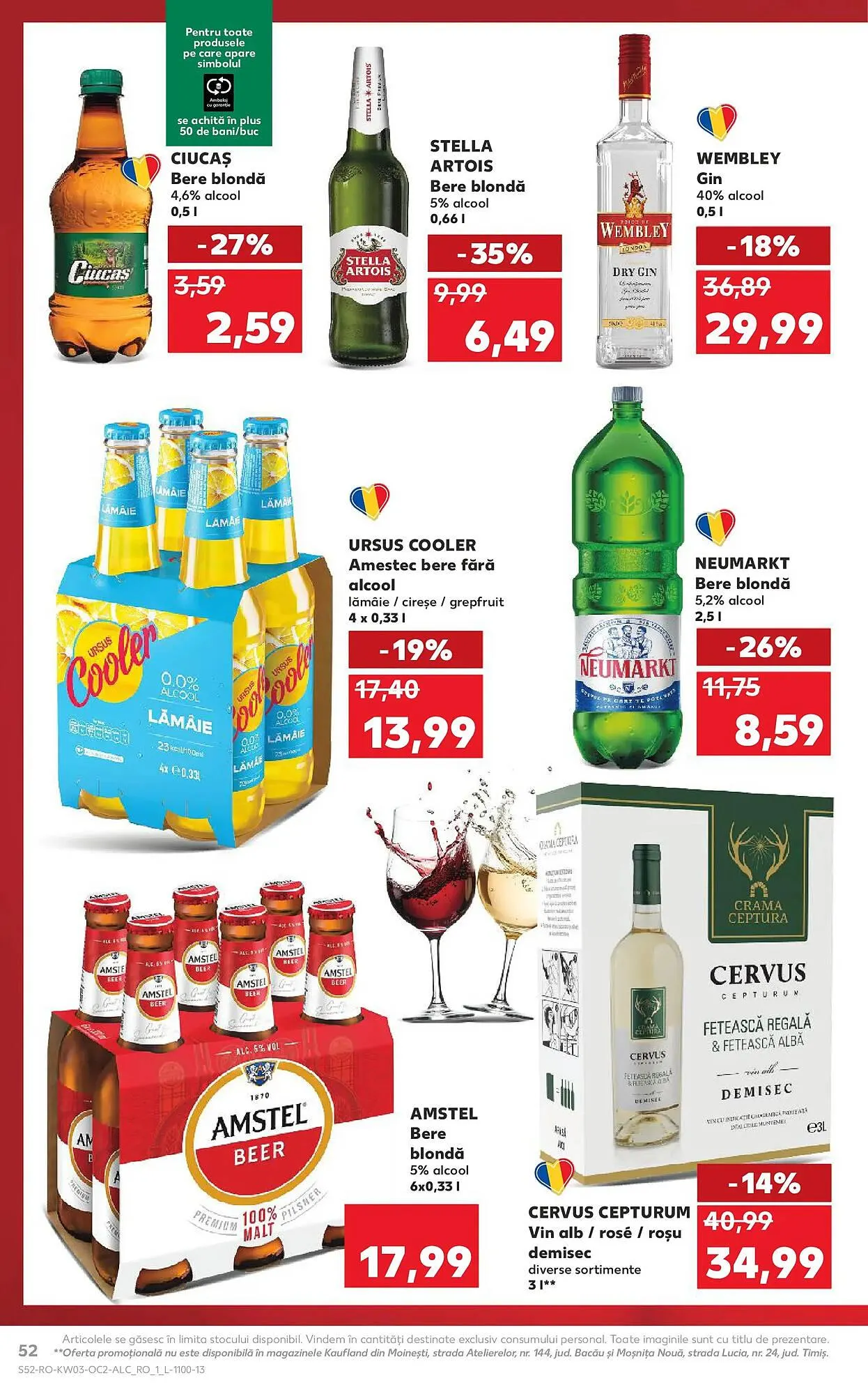 Catalog Catalog Kaufland de la 14 ianuarie până la 20 ianuarie 2026 - Revista Pagina 52