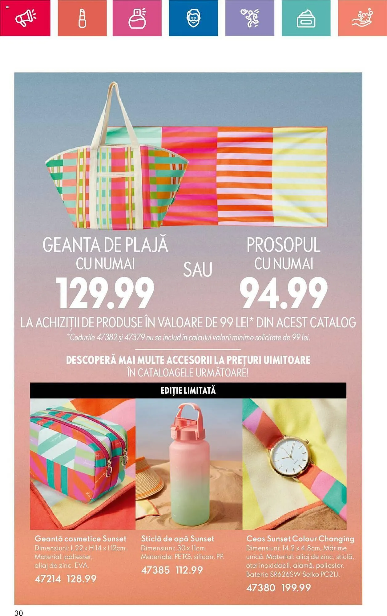 Catalog Oriflame catalog de la 28 mai până la 17 iunie 2024 - Revista Pagina 30