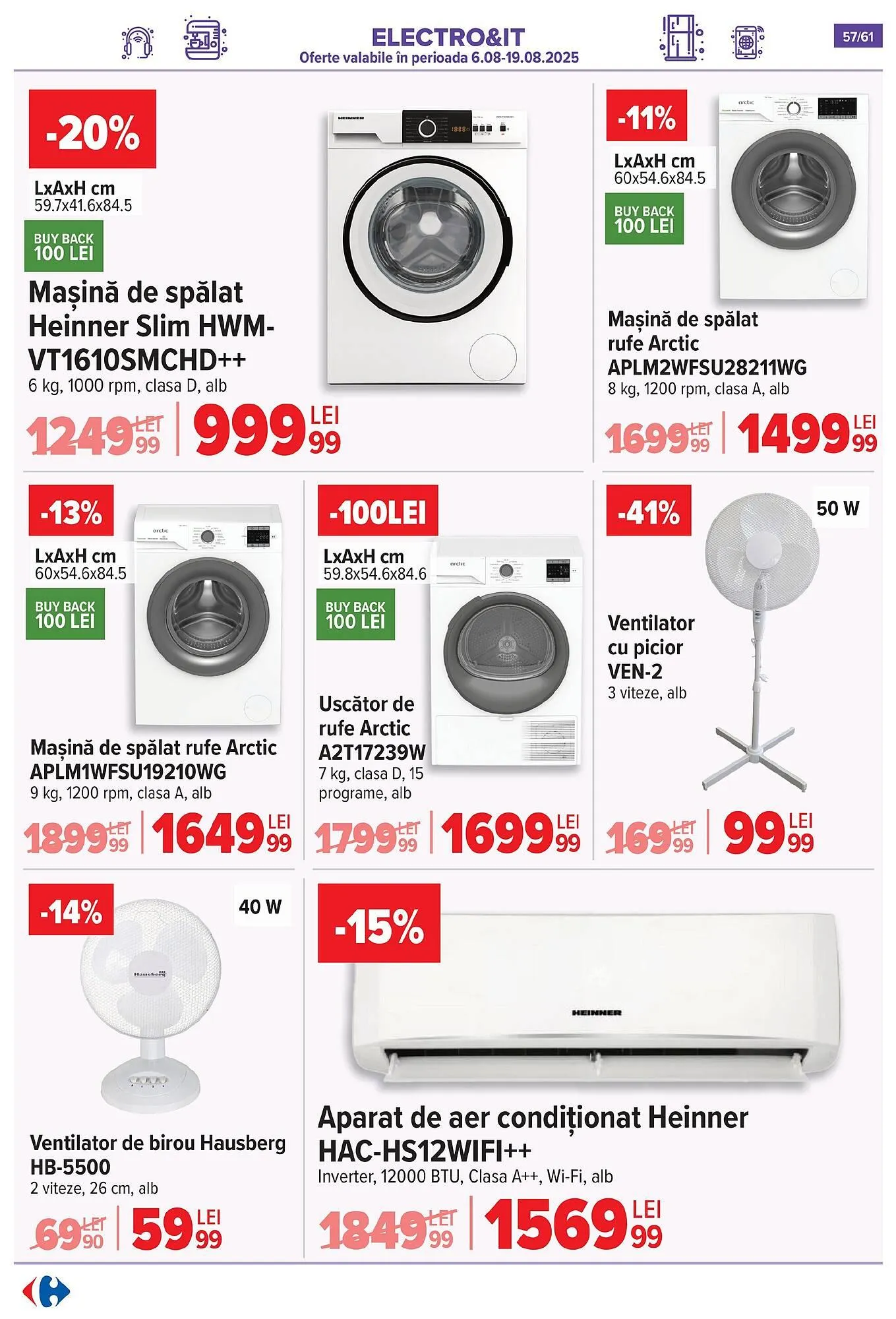 Catalog Catalog Carrefour de la 13 august până la 19 august 2025 - Revista Pagina 58