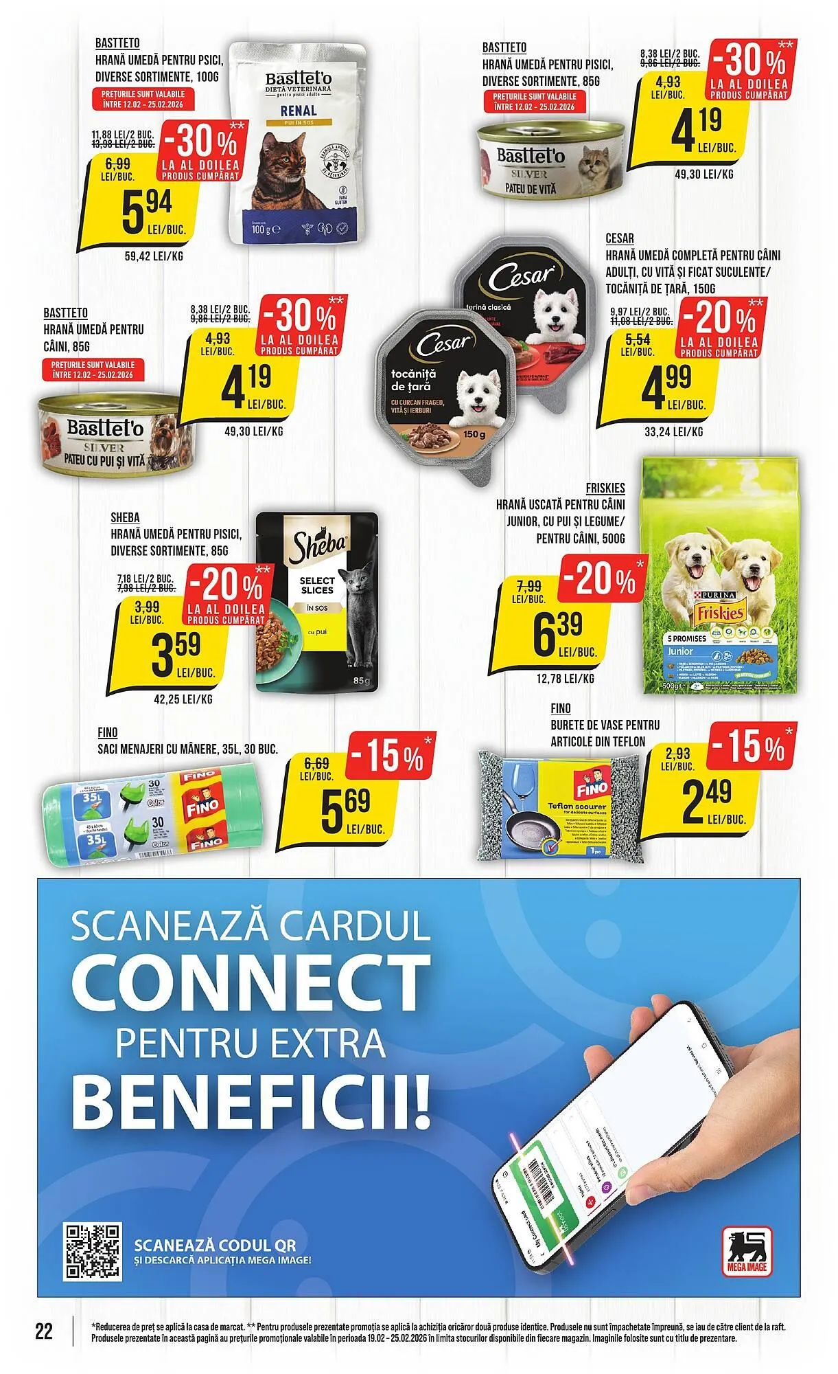 Catalog Catalog Mega Image de la 19 februarie până la 25 februarie 2026 - Revista Pagina 22