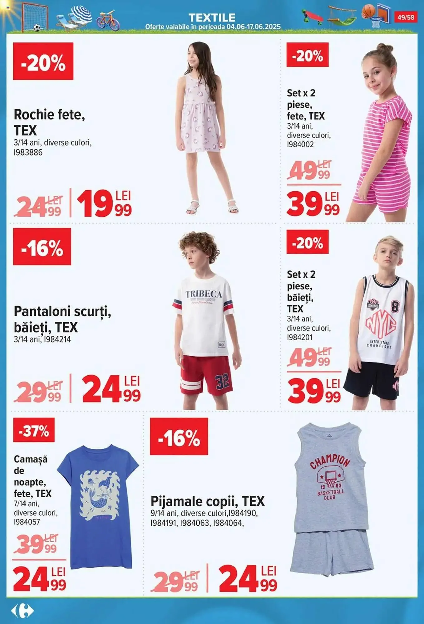 Catalog Catalog Carrefour de la 3 iunie până la 1 iulie 2025 - Revista Pagina 49