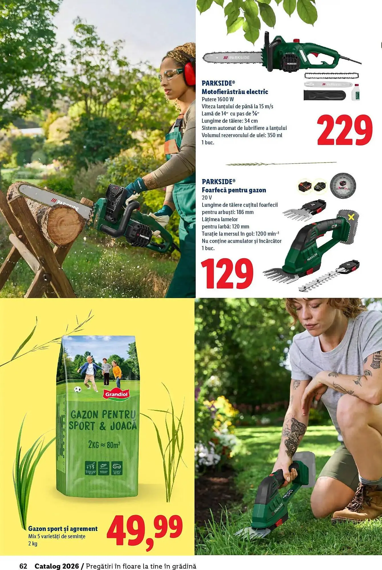 Catalog Catalog Lidl de la 18 februarie până la 5 aprilie 2026 - Revista Pagina 62