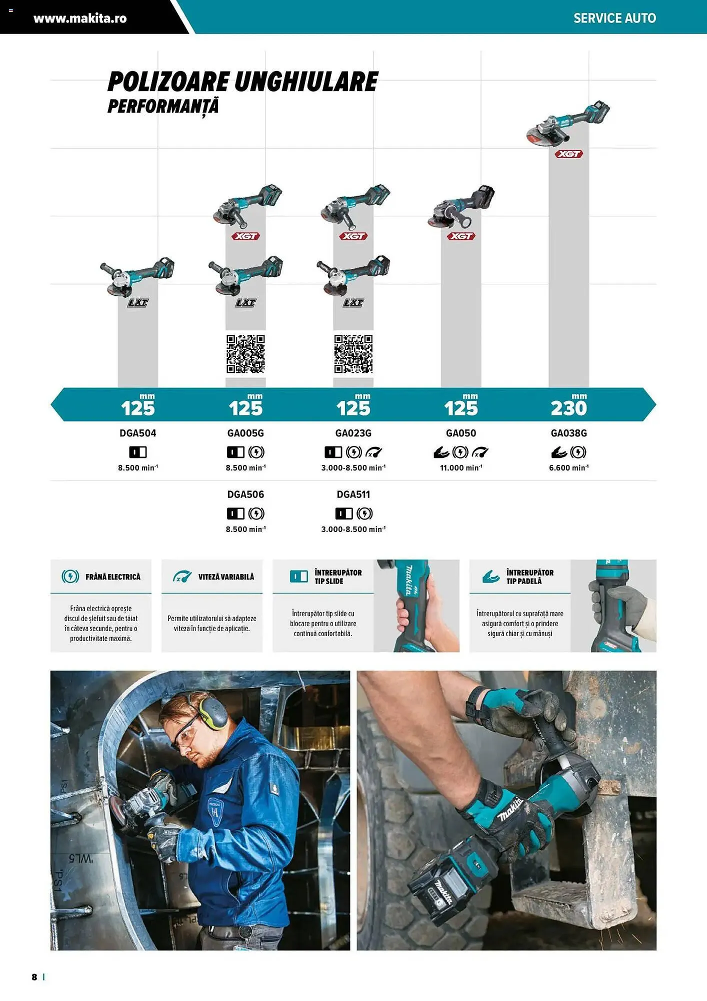 Catalog Catalog Makita de la 22 octombrie până la 30 noiembrie 2026 - Revista Pagina 8