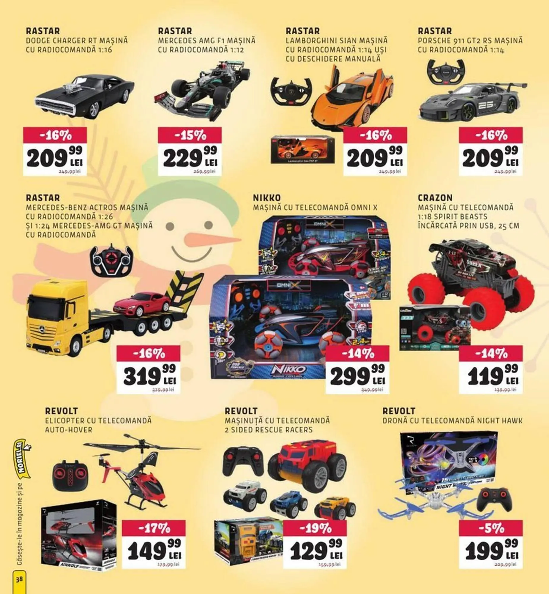 Catalog Catalog Noriel de la 18 noiembrie până la 25 decembrie 2024 - Revista Pagina 38