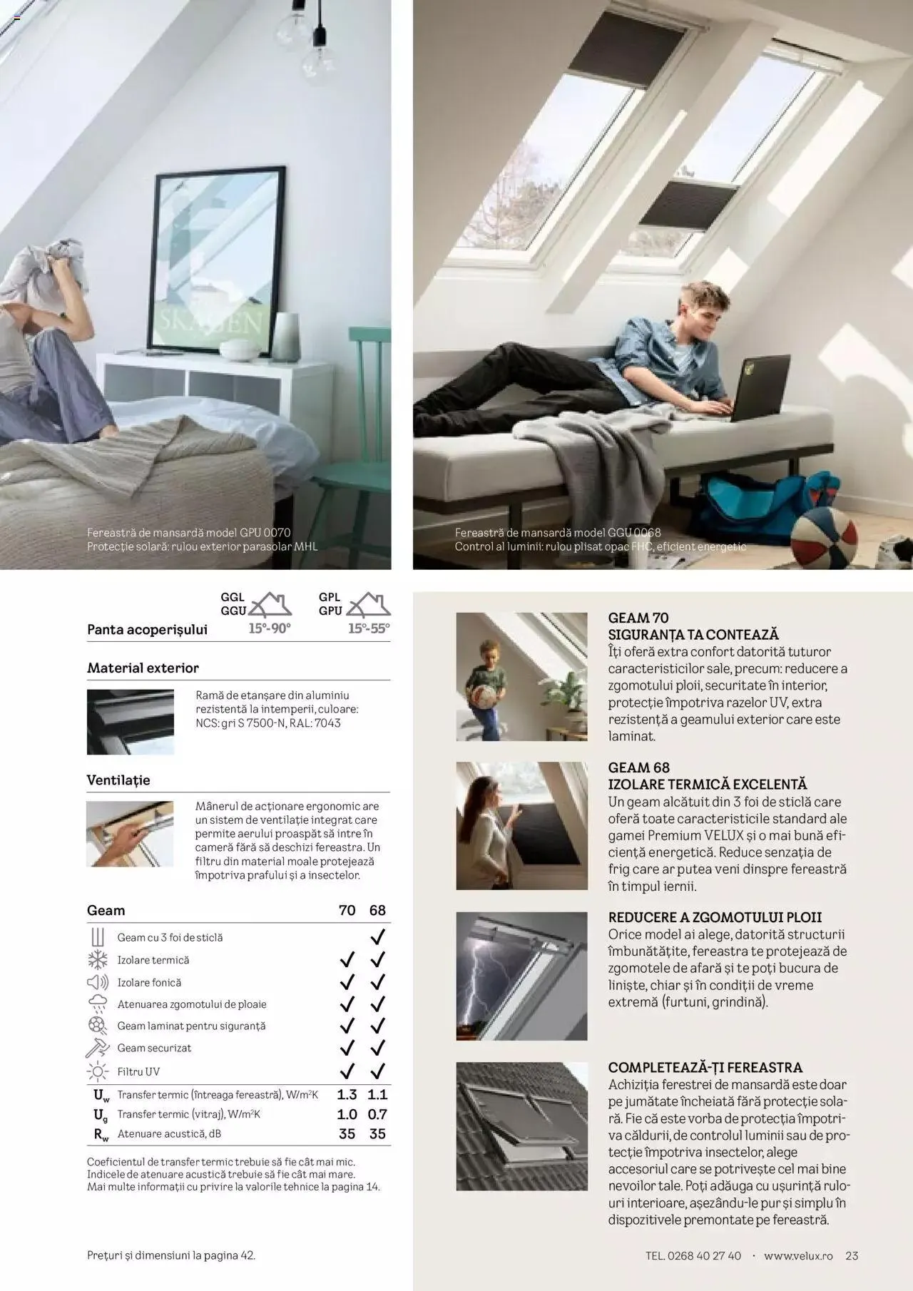 Catalog Catalog Velux de la 28 martie până la 31 decembrie 2023 - Revista Pagina 23