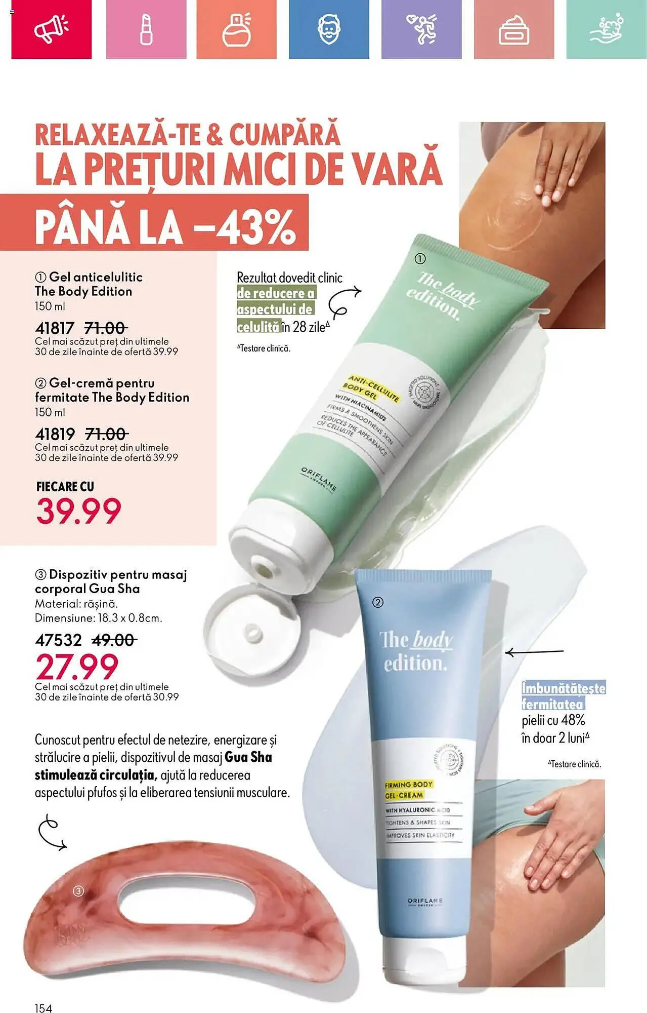 Catalog Catalog Oriflame de la 6 iulie până la 26 iulie 2025 - Revista Pagina 154