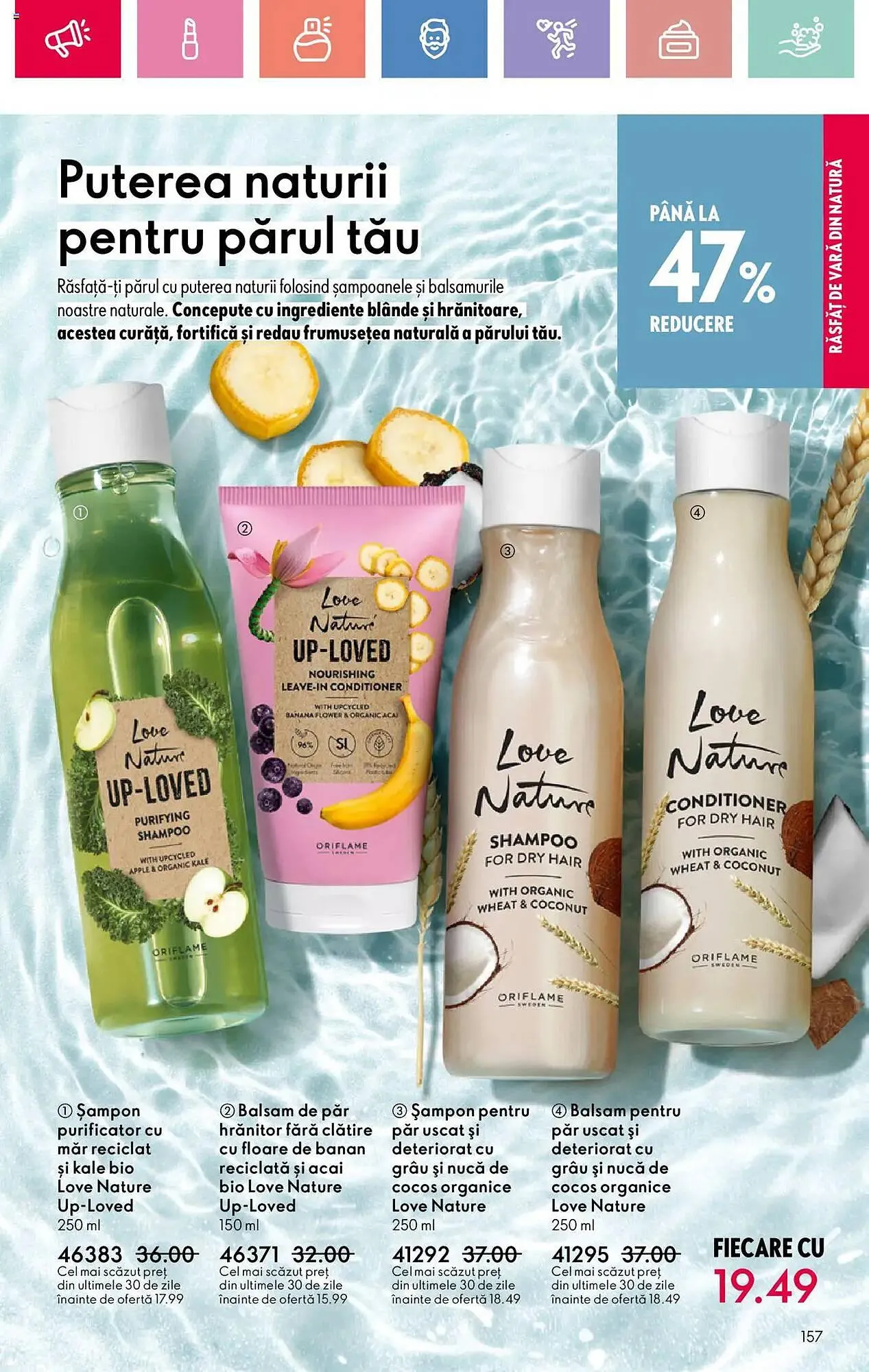 Catalog Catalog Oriflame de la 15 iunie până la 5 iulie 2025 - Revista Pagina 157