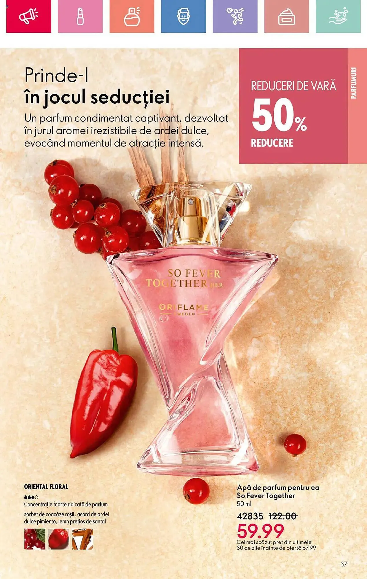 Catalog Catalog Oriflame de la 15 iunie până la 5 iulie 2025 - Revista Pagina 37
