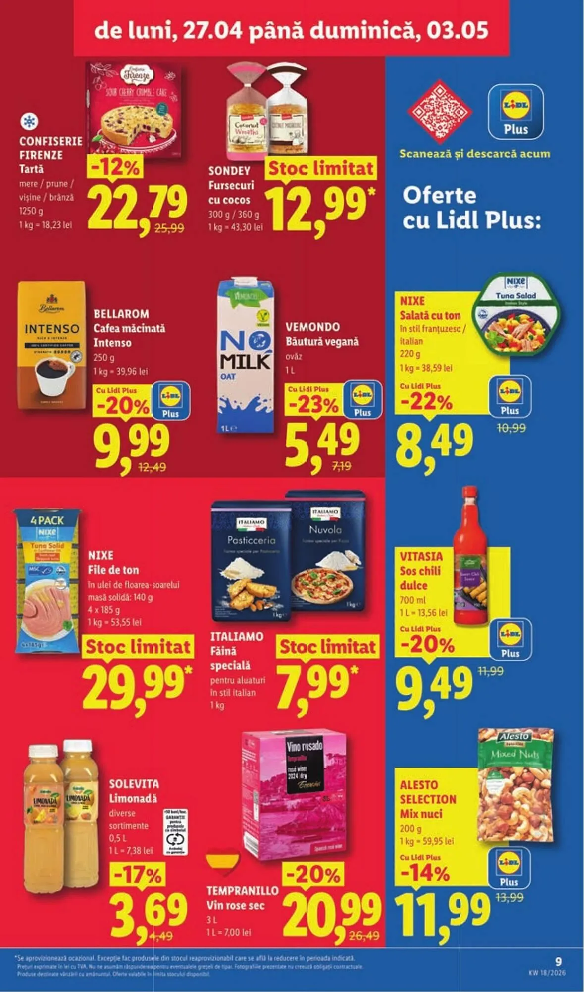 Catalog Catalog Lidl de la 27 aprilie până la 3 mai 2026 - Revista Pagina 9