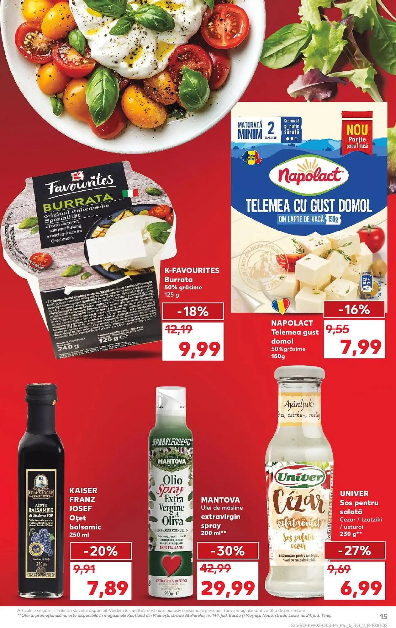 Catalog Catalog Kaufland de la 6 ianuarie până la 13 ianuarie 2026 - Revista Pagina 15