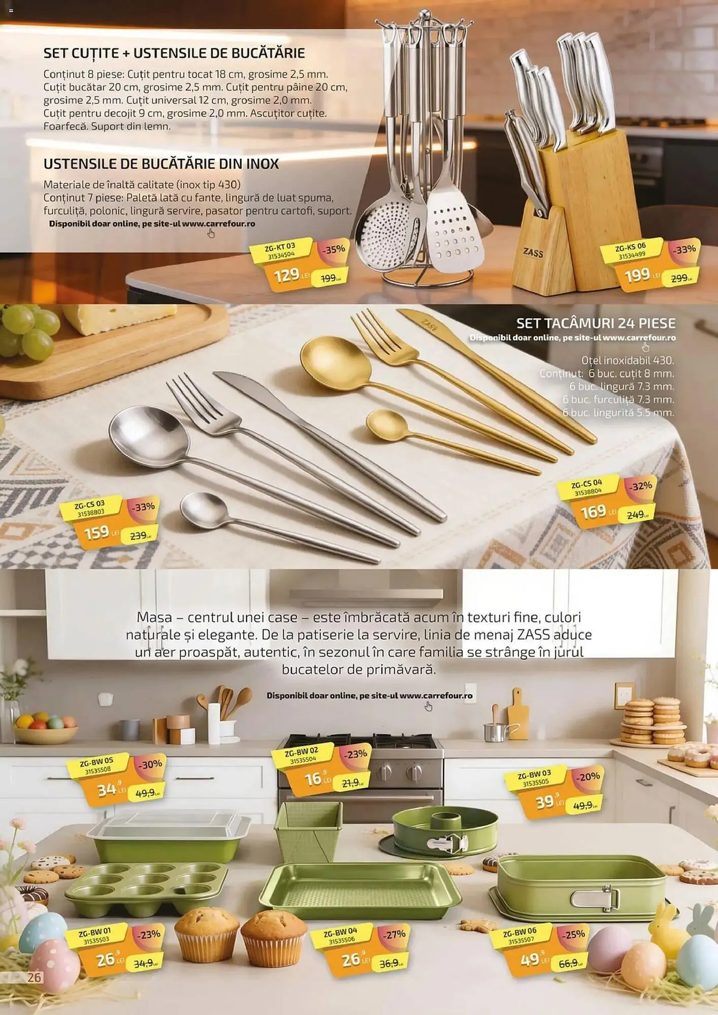 Catalog Catalog Carrefour de la 26 februarie până la 16 aprilie 2026 - Revista Pagina 26